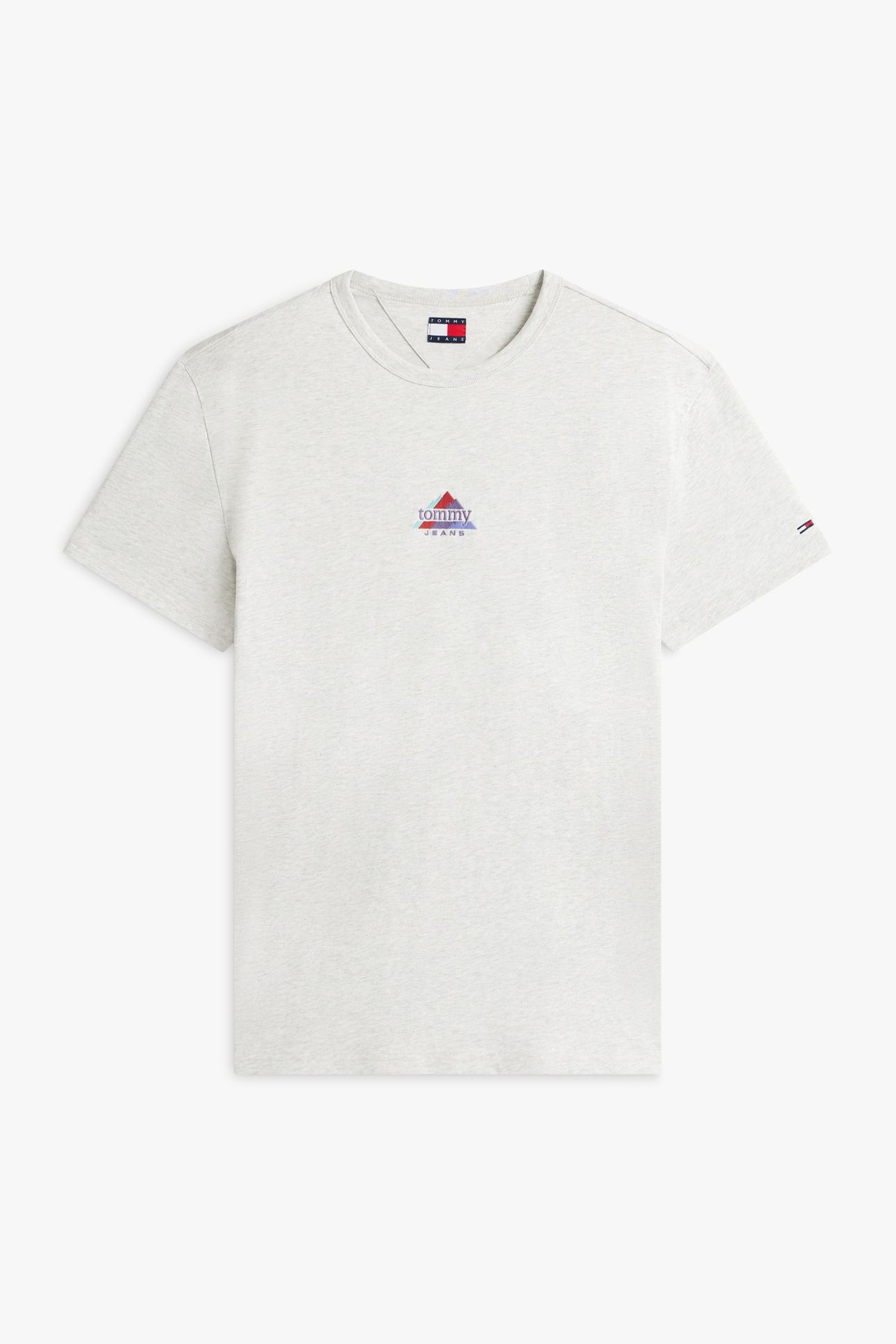 TJM REGULAR PEAKS SS TEE ICE GREY HEATHER 4