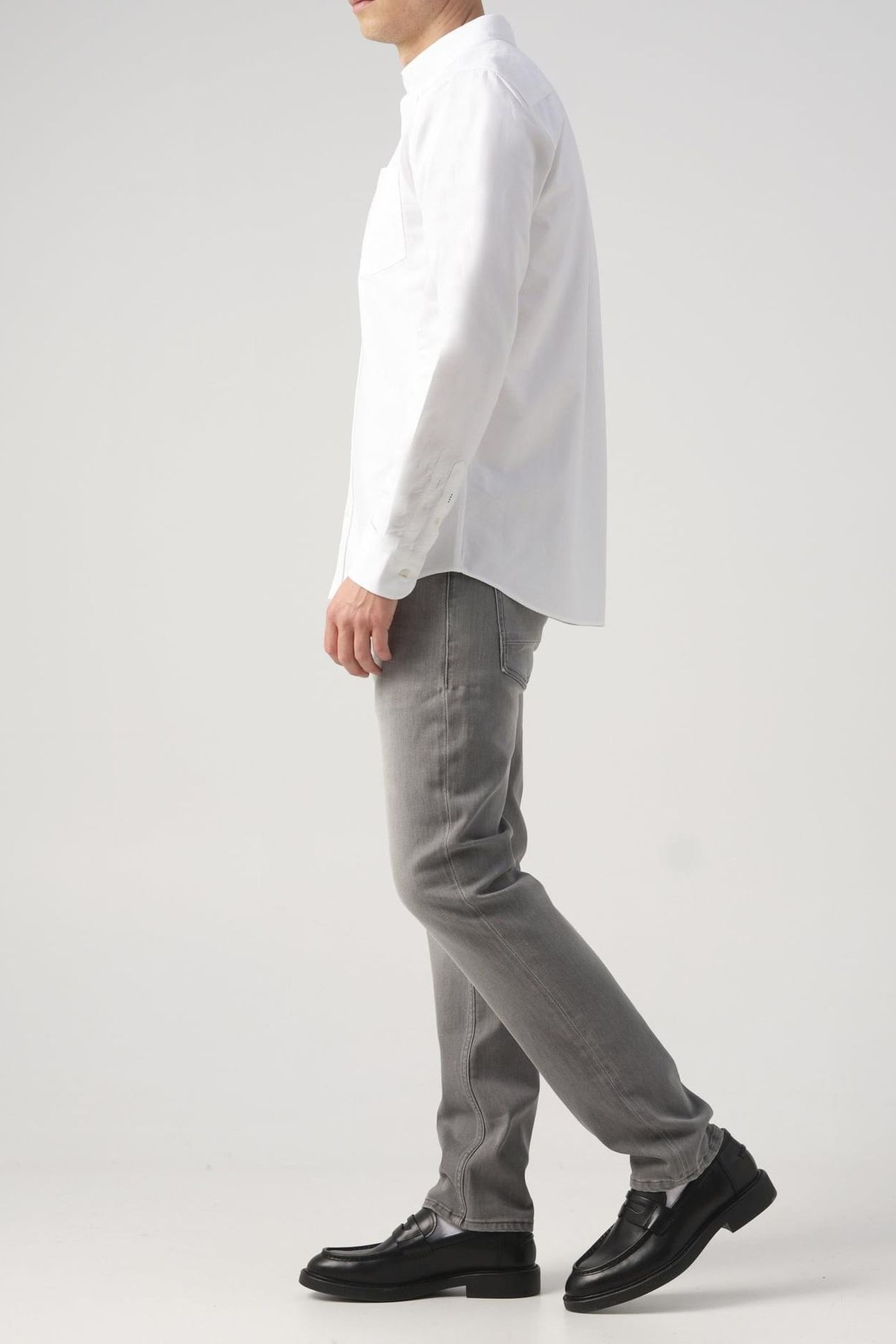 CASUAL SHIRT LM WHITE 4