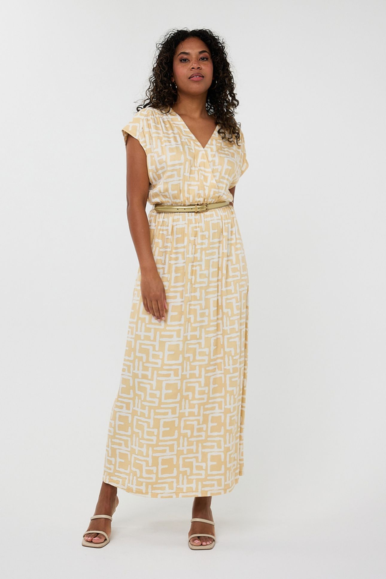 DRESS LONG E-LECTRIC PRINT 2