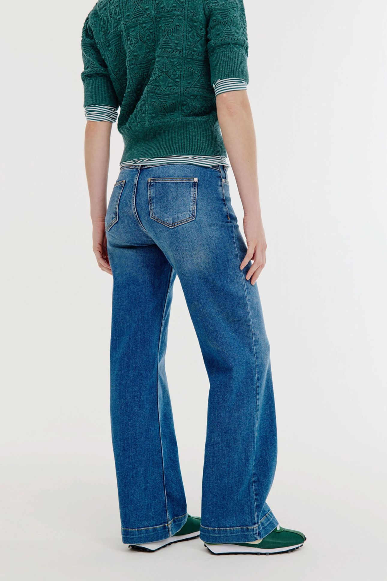 BRAM PANTS MID BLUE JEANS 3