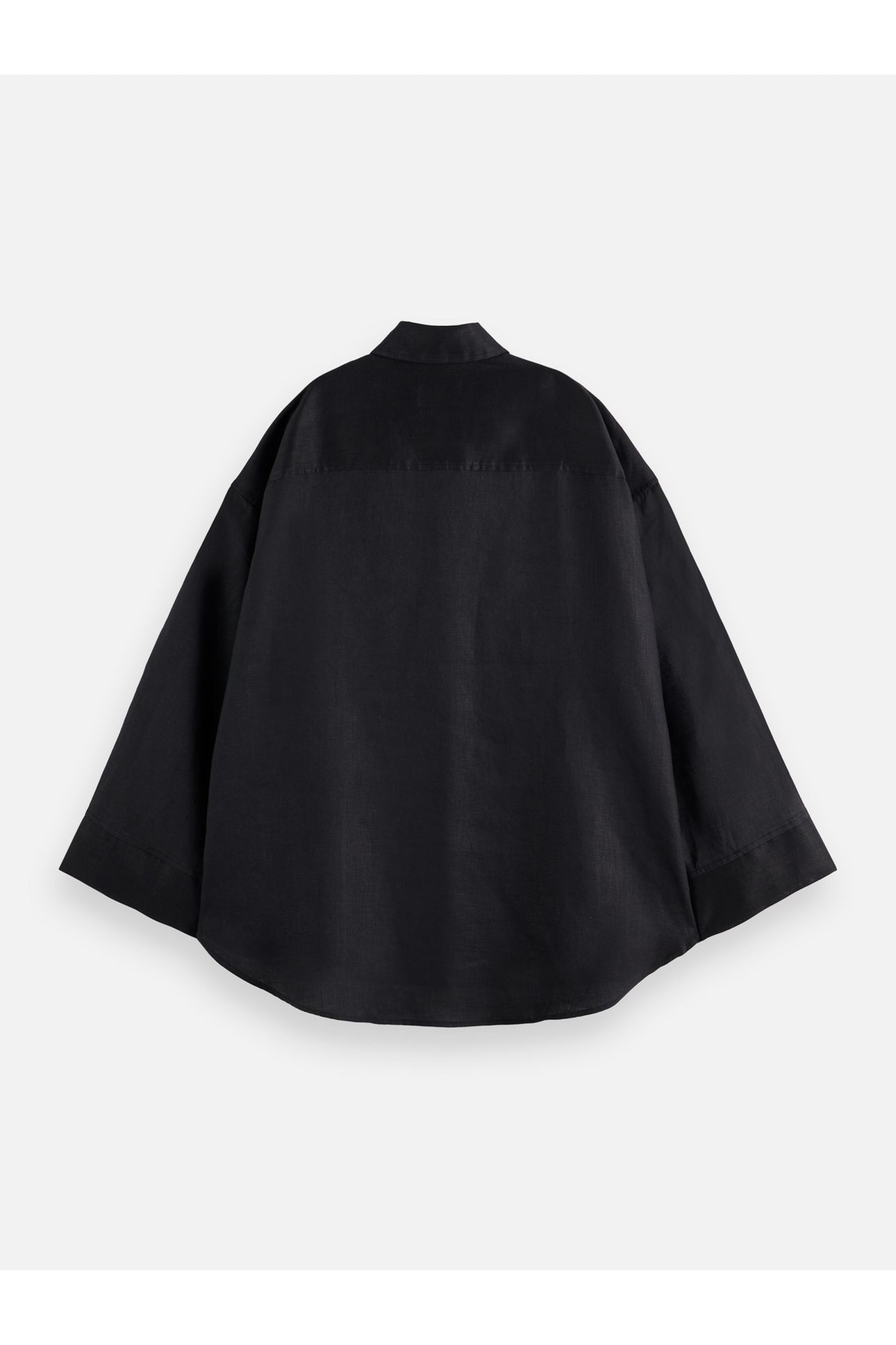LINEN SHIRT BLACK 5