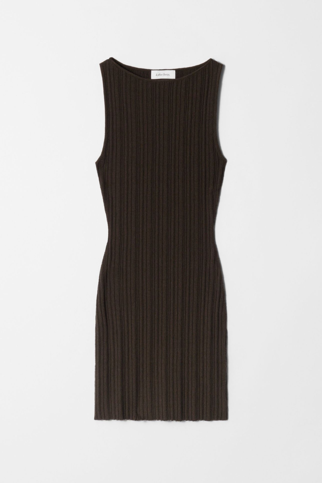 BELLE DRESS BROWN 3