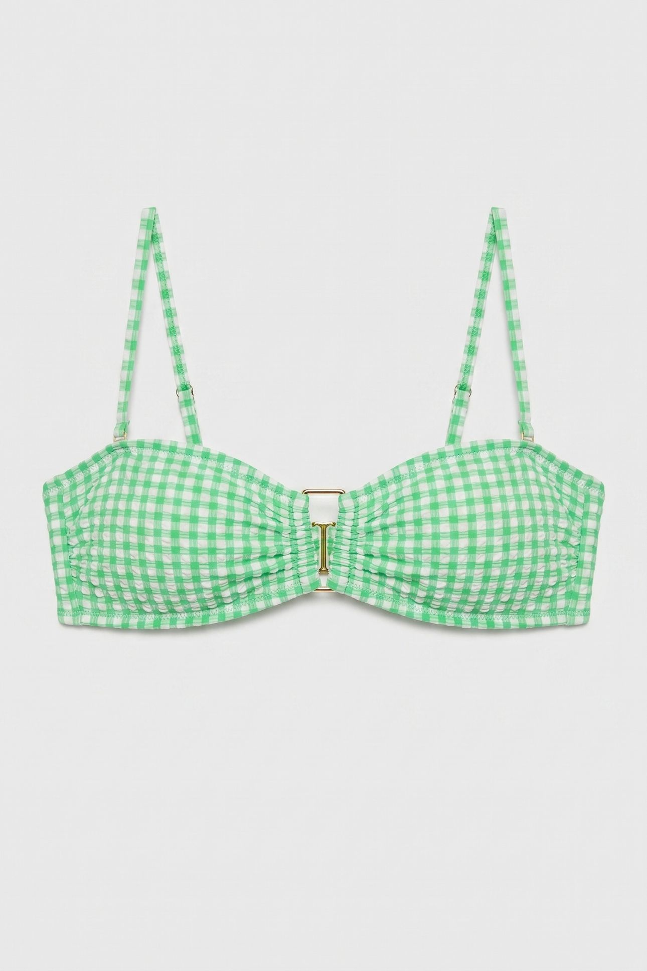GIGI BANDEAU TOP GREEN 3