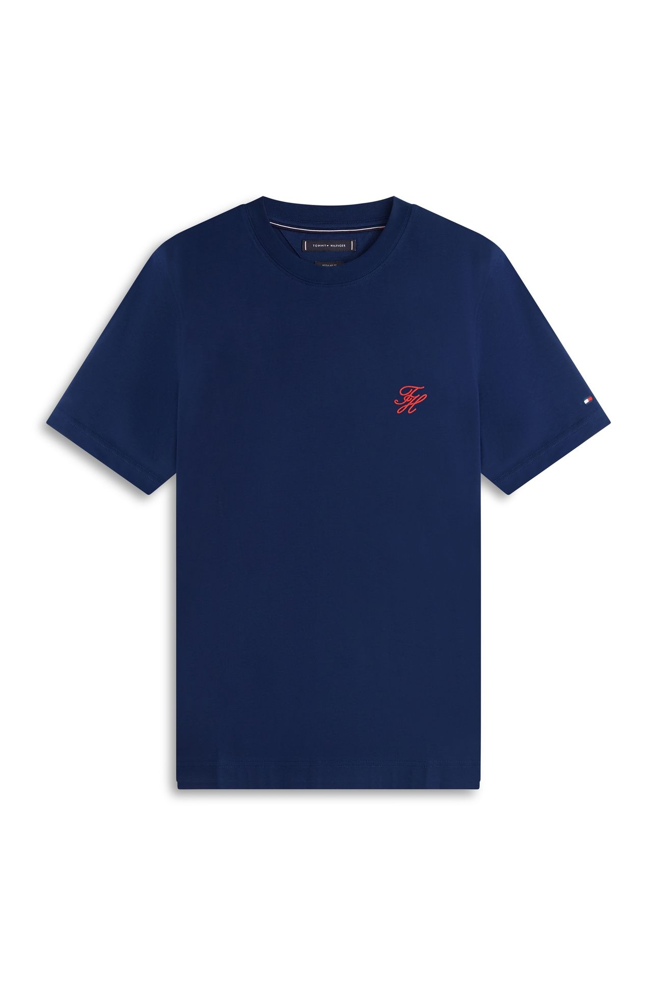SCRIPT MONOGRAM T-SHIRT CARBON NAVY 4
