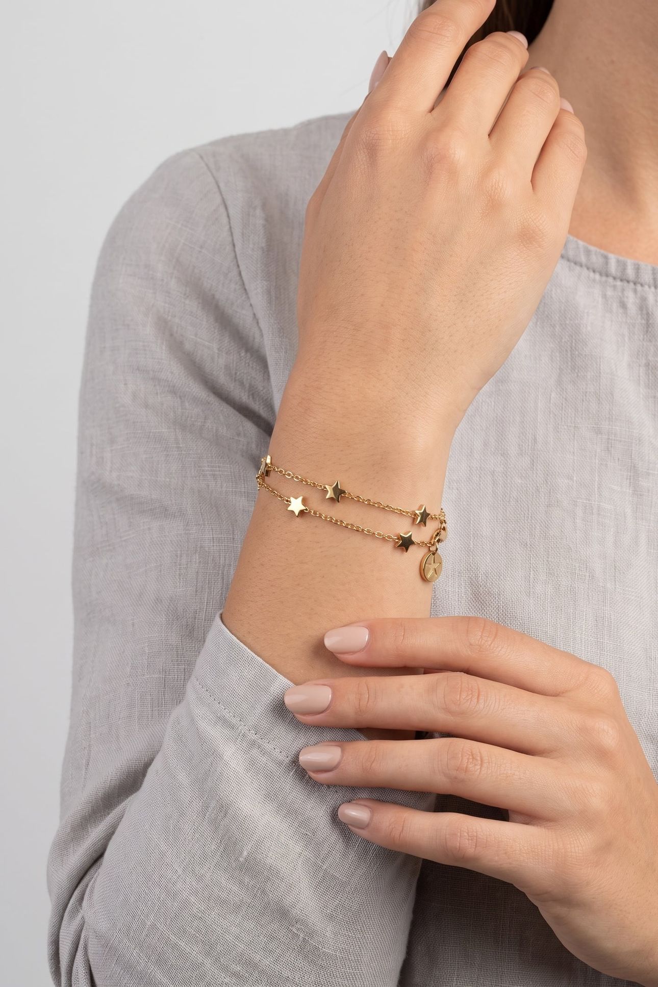 STAR ARMBAND GOLD 1