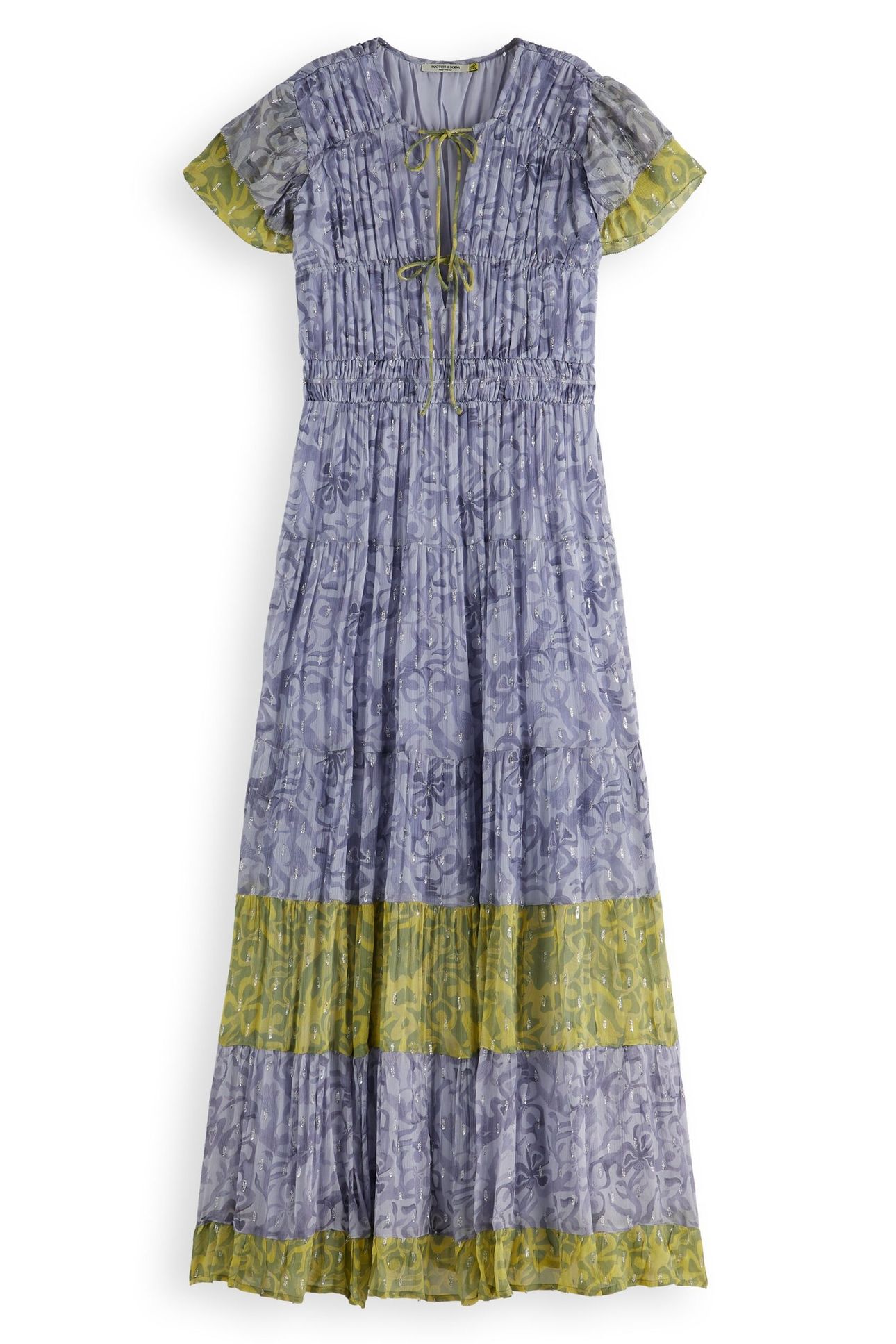GATHERED MAXI DRESS DANCER LAVENDER 7