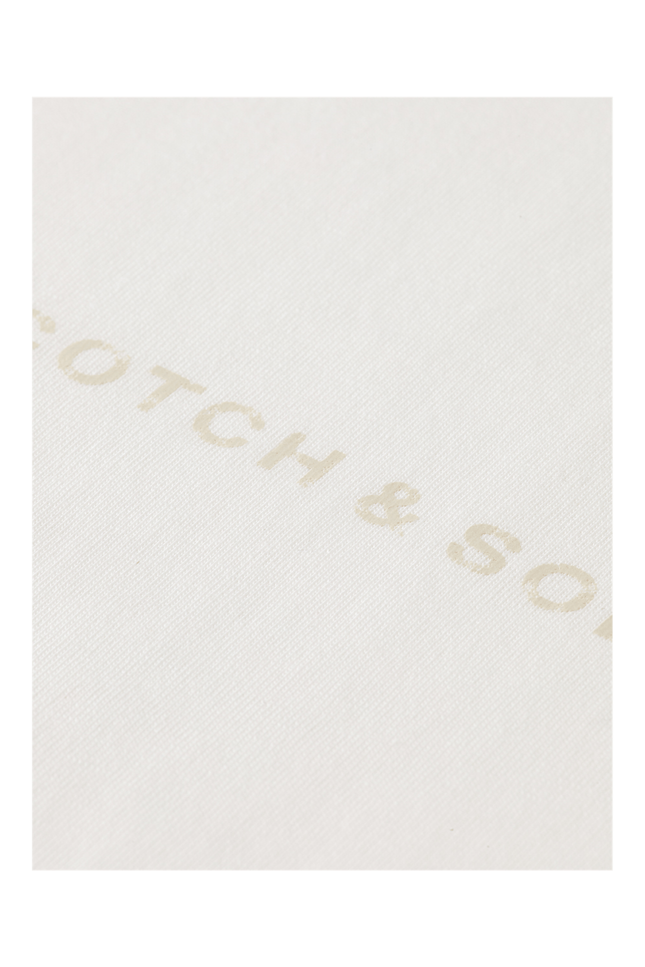 LOGO FRONT CHEST T-SHIRT OFF WHITE 7