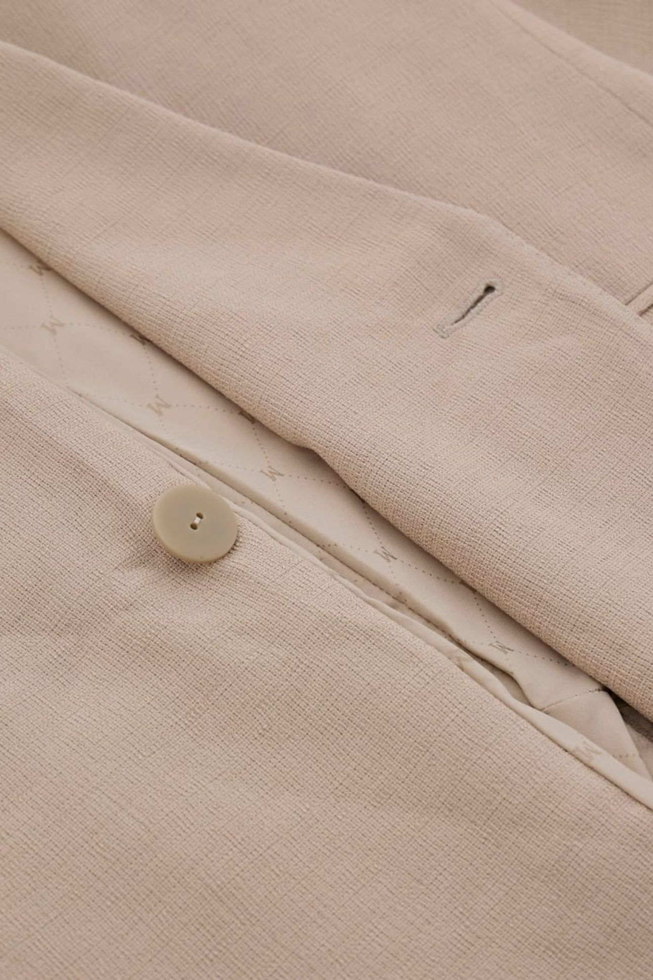 ARIANA DOUBLE BREAST VELVET TAUPE 8