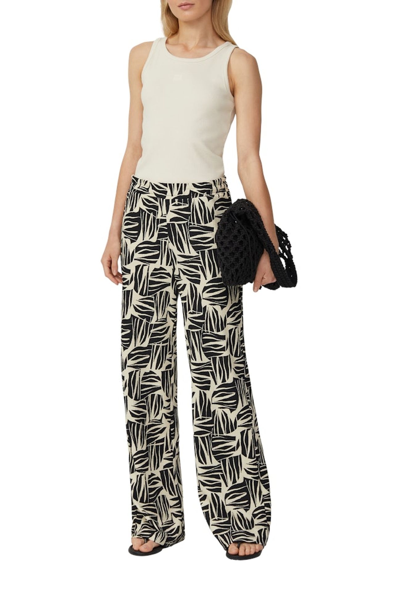 S.OLIVER PANTS BLACK 2