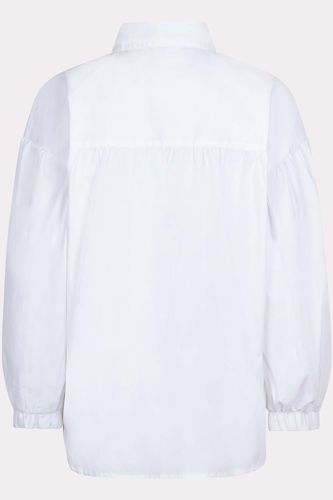 BLOUSE OVERSIZED POPLIN OFF WHITE 8