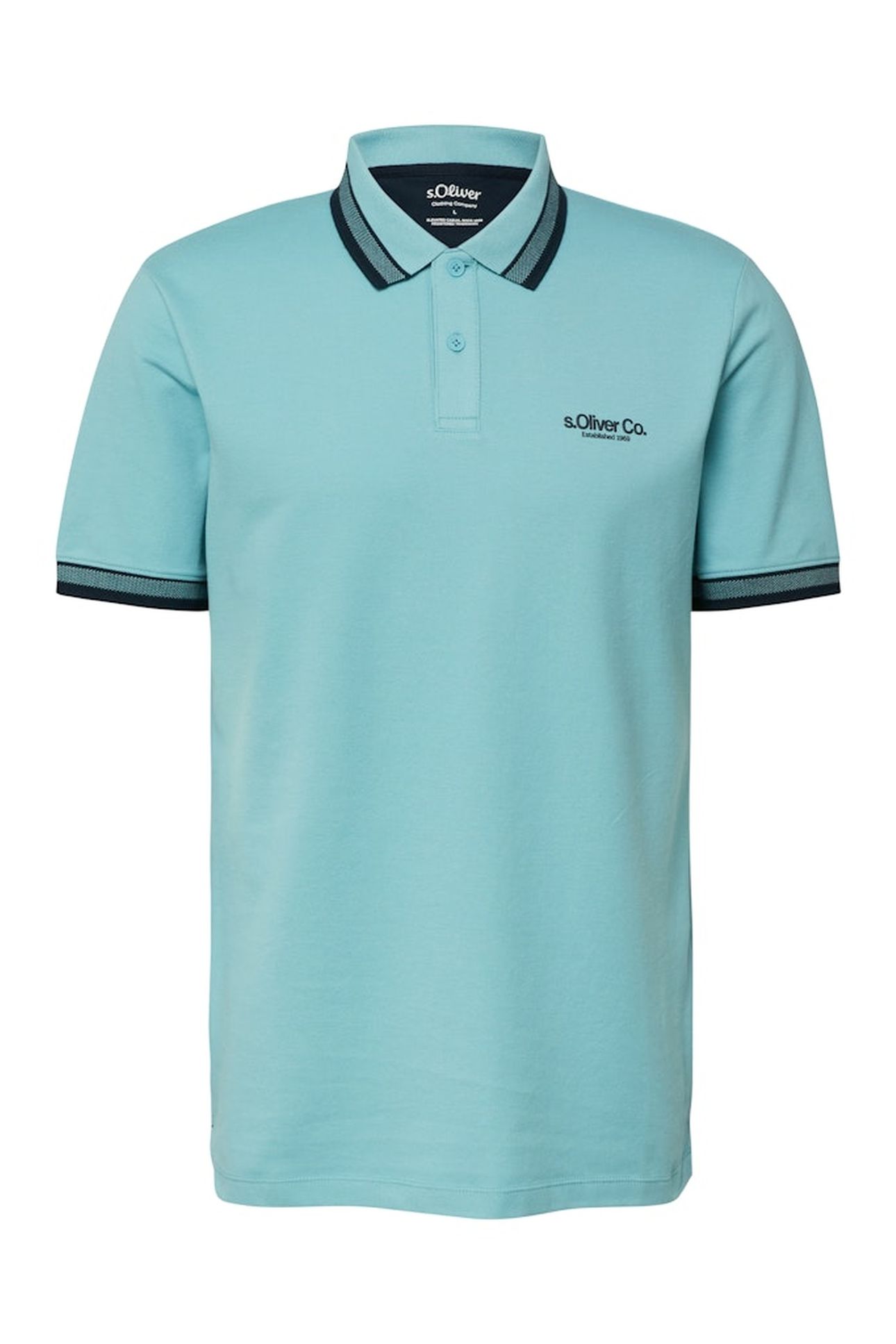 S.OLIVER POLOSHIRTS BLUE AQUA 4