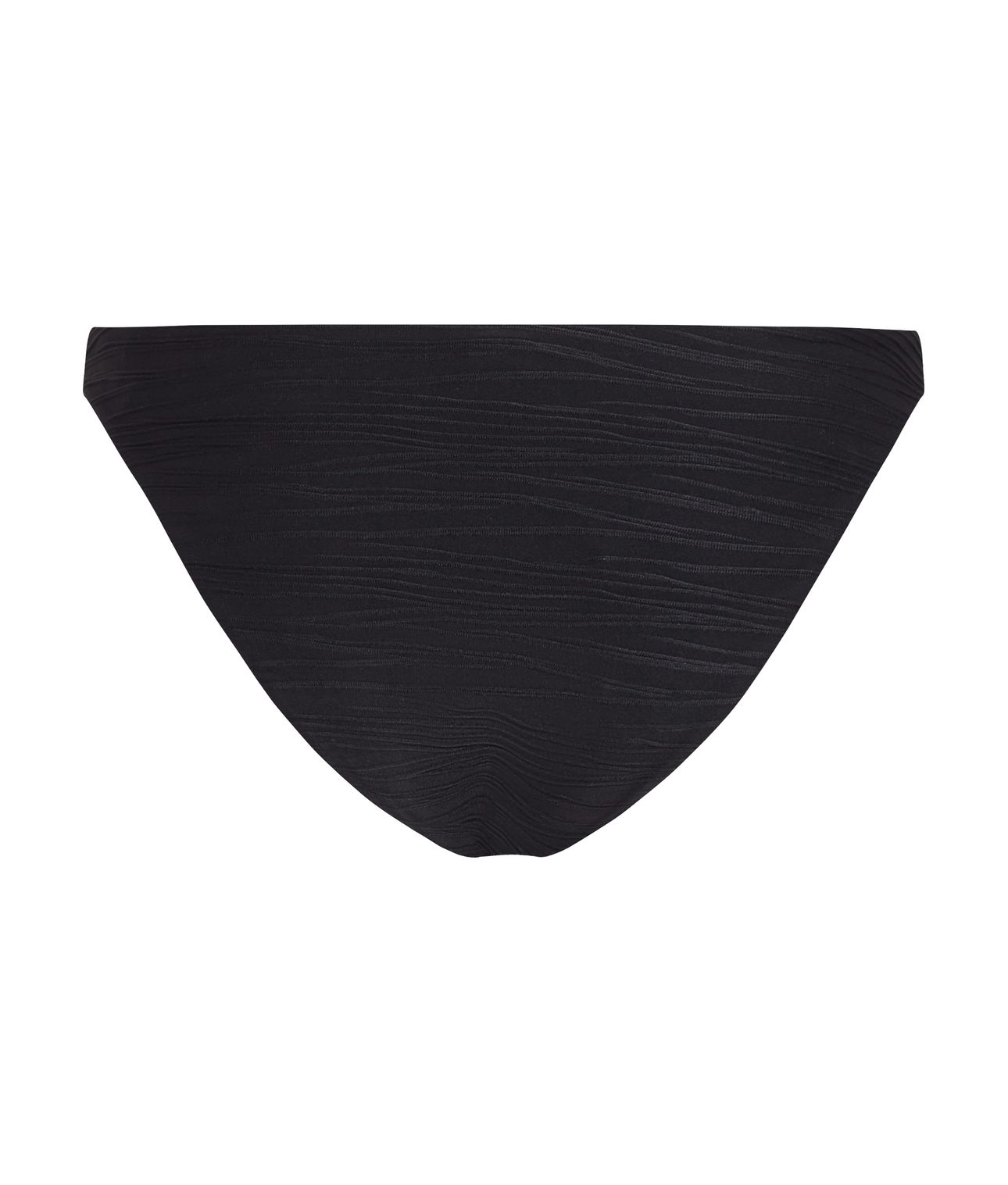KARL RIB CHEEKY HIGH LEG BLACK 5