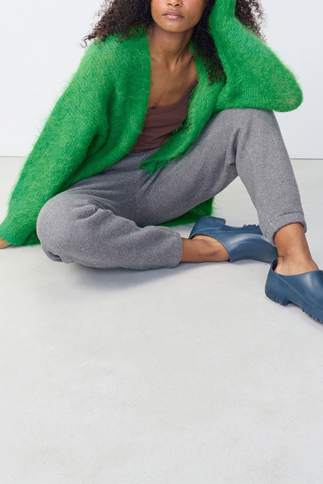 BYMI CARDIGAN TREFLE CHINE 6