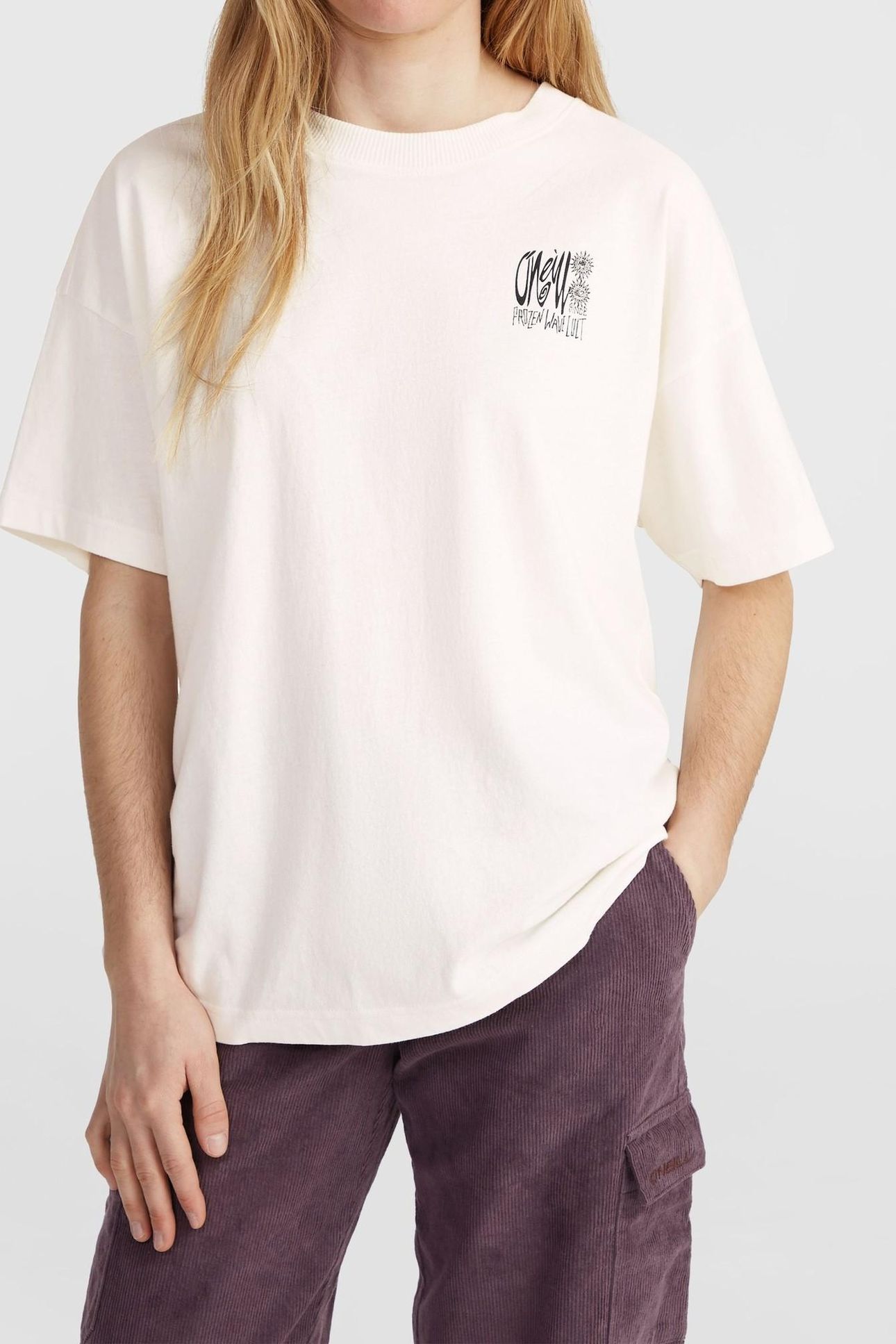 SURF HEROES LOOSE T-SHIRT SNOW WHITE 2
