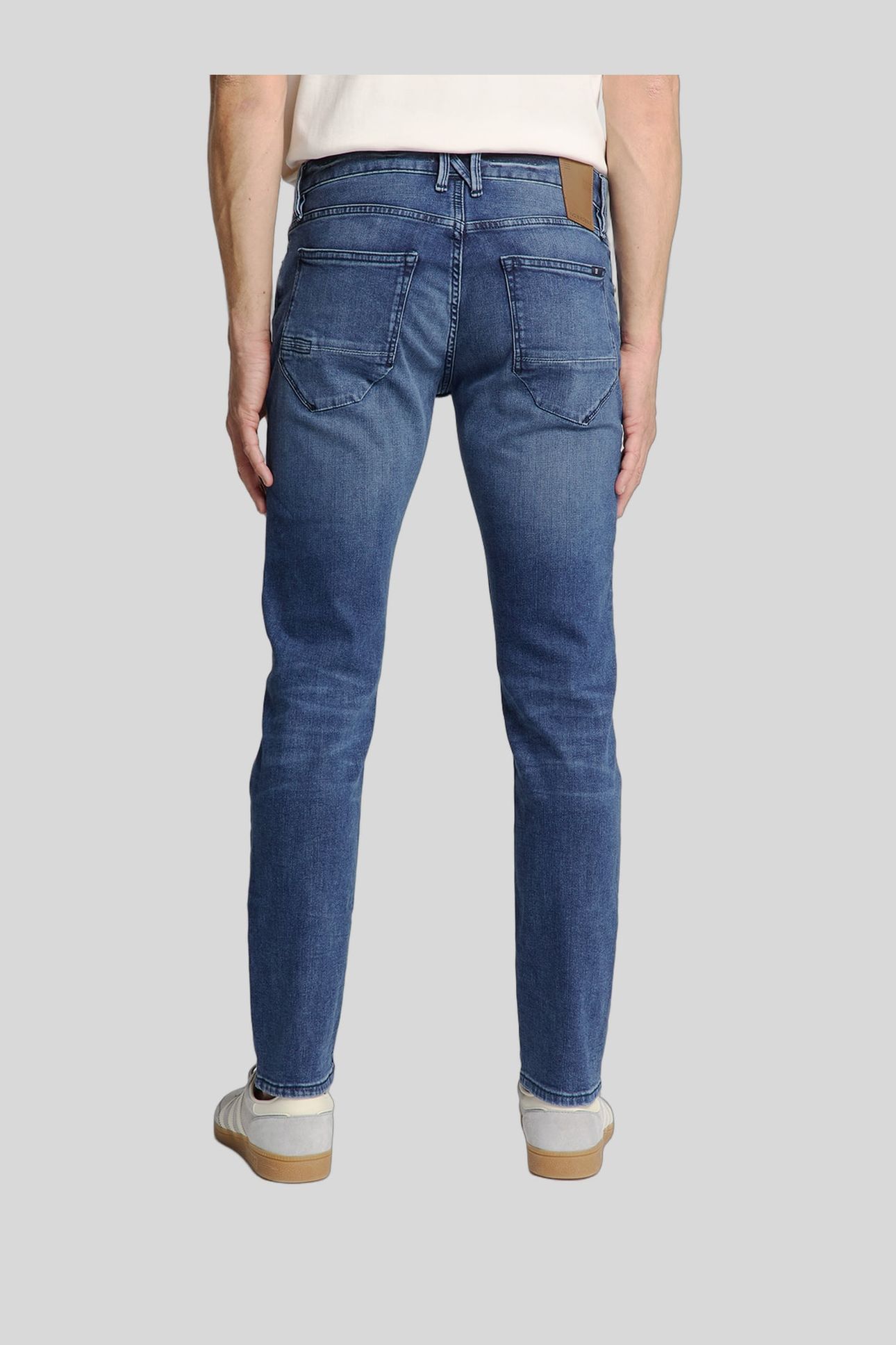 DENIM, TAPERED 712, STONE USED, STRETCH STONE USED DENIM 3