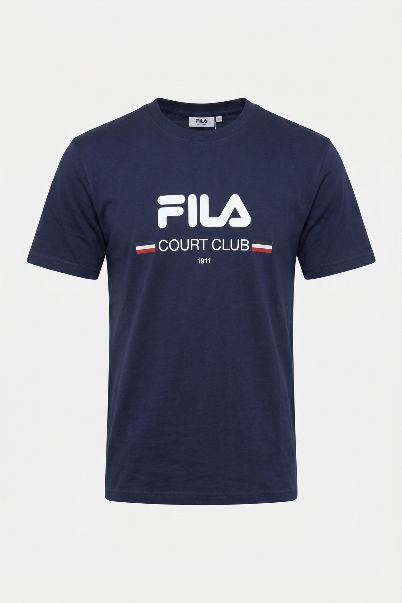 DOCCIA RELAXED LOGO GRAPHIC T-SHIRT BLACK IRIS 3
