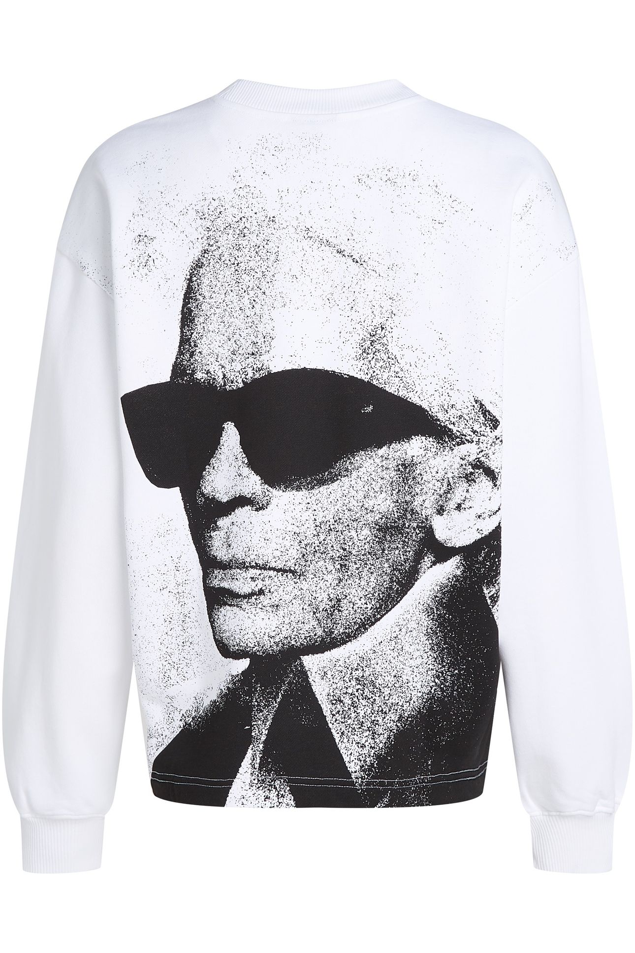 KLJ RELAXED KARL SWEAT WHITE 4