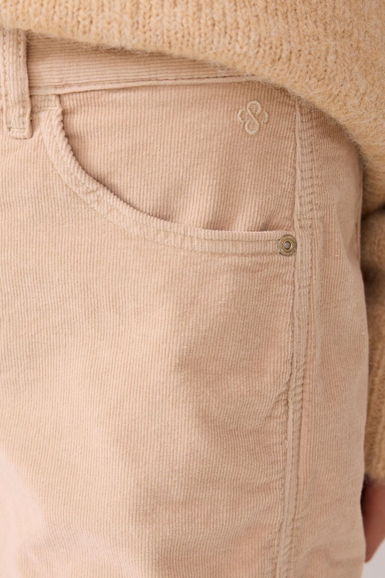 COCOON PANTS COTTON FLEX CORD ALPACA 4