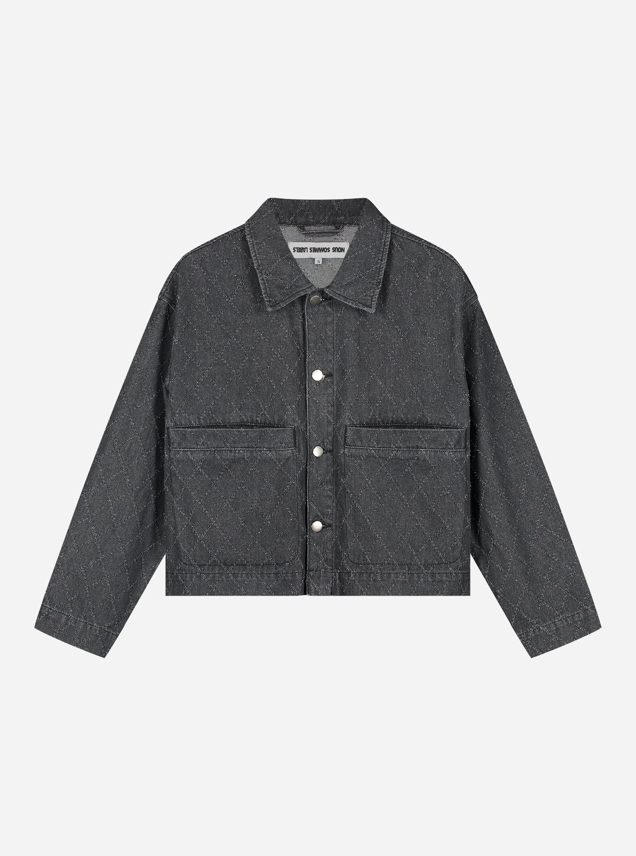 NOUS SOMMES LABELS – TAMMIE DENIM JACKET BLACK 5