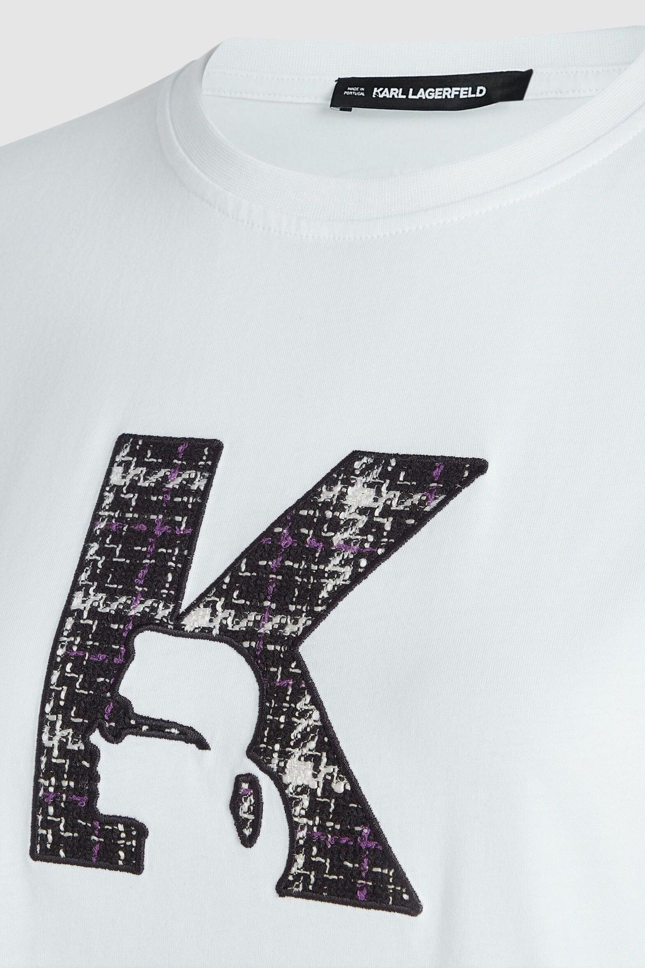 K BOUCLE T-SHIRT WHITE 3