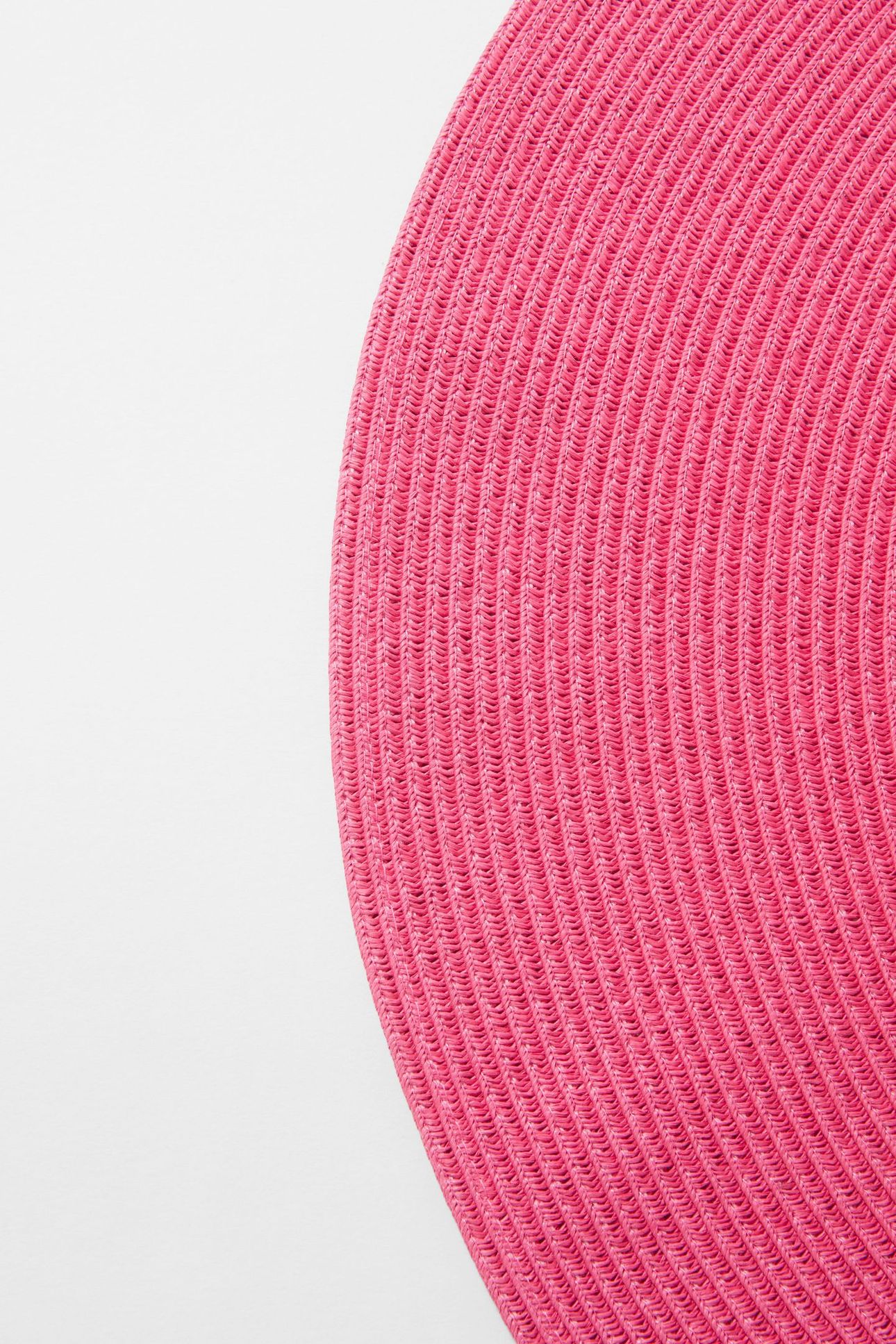 PARMA OVERSIZED STRAW HAT PINK 3