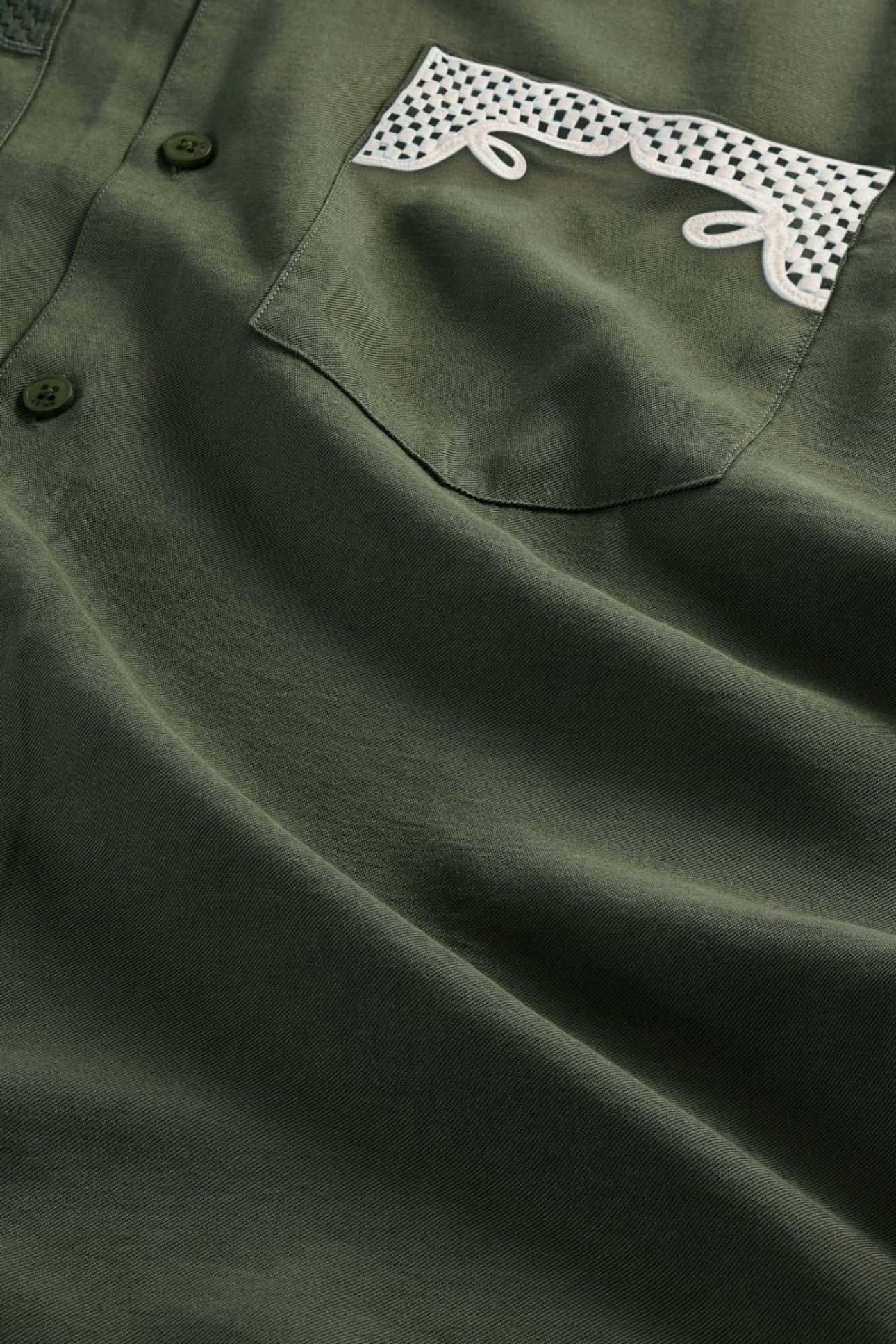 JULIO SS 2 PKT 5027 SHORT SLEEVE CROC GREEN 5