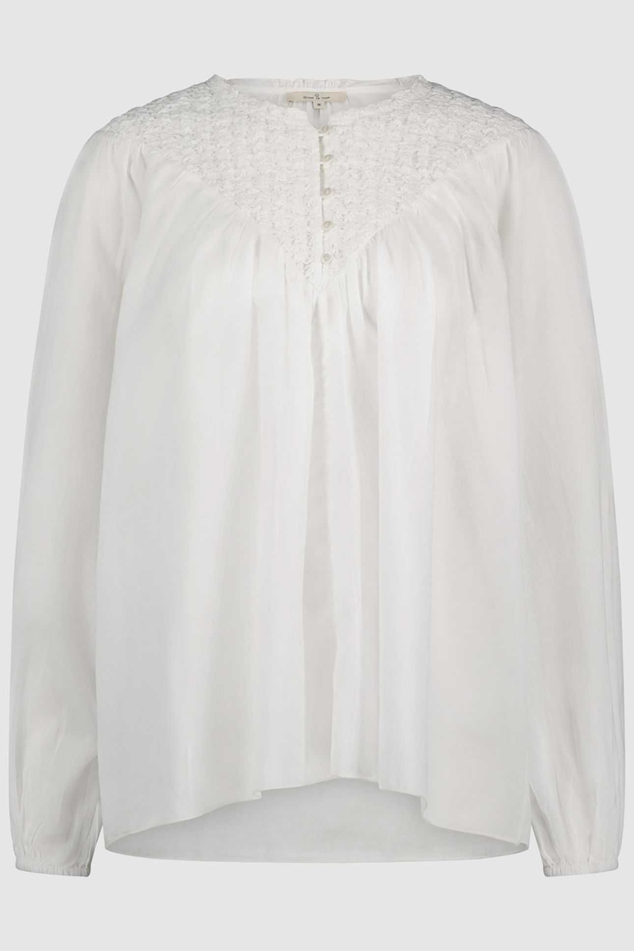 MADELINE BLOUSE WHISPER WHITE 1