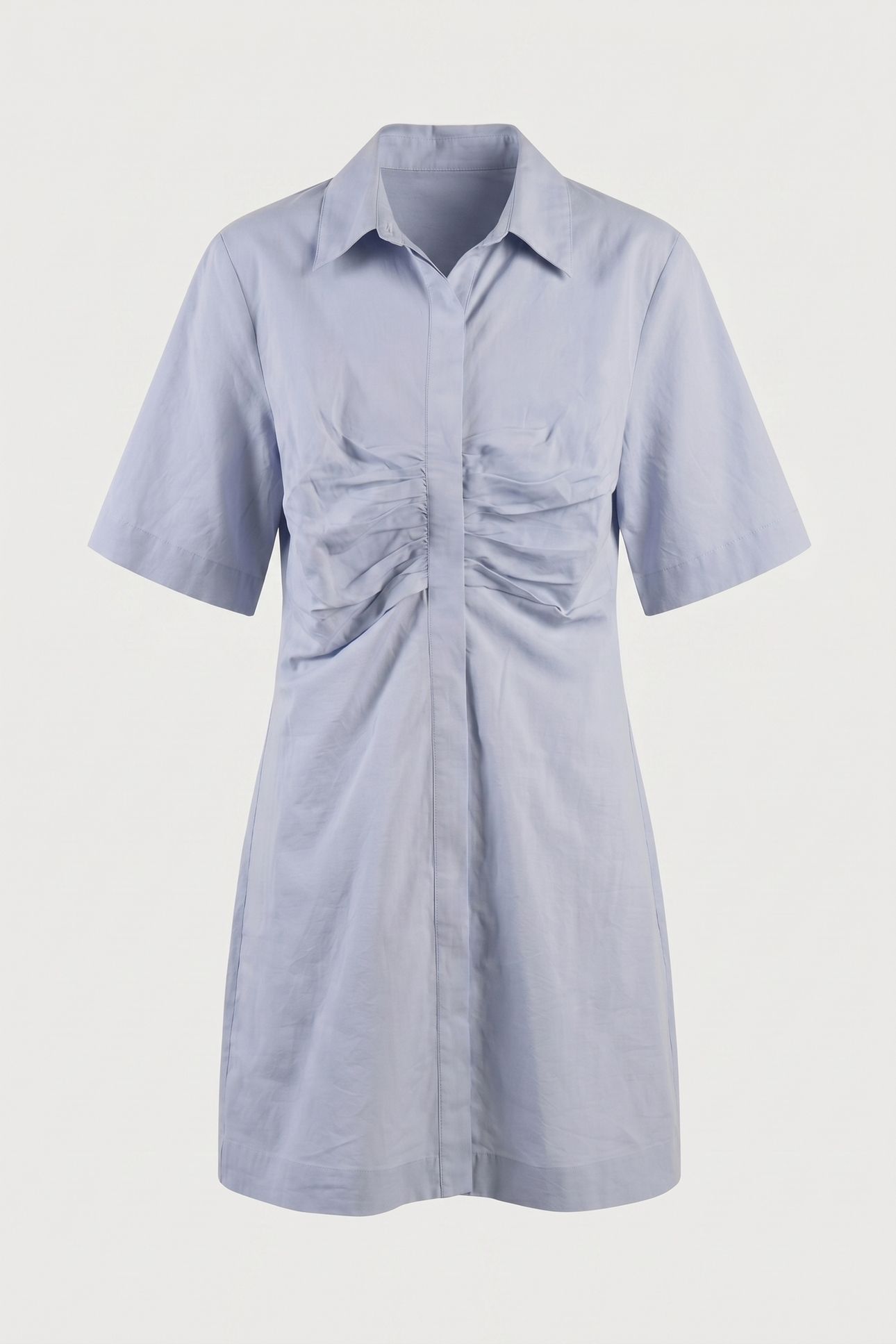 ALLY SHIRT DRESS BLUE 4
