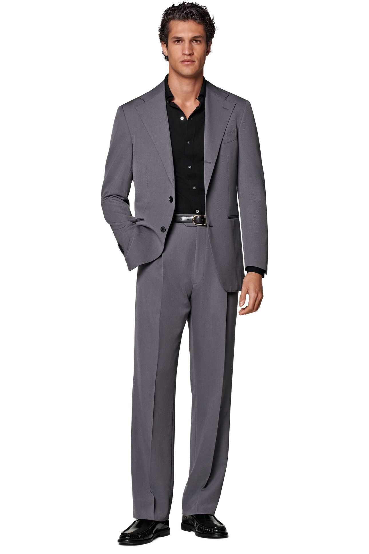 ROMA PURE WOOL NESTED SUITS MID GREY 4