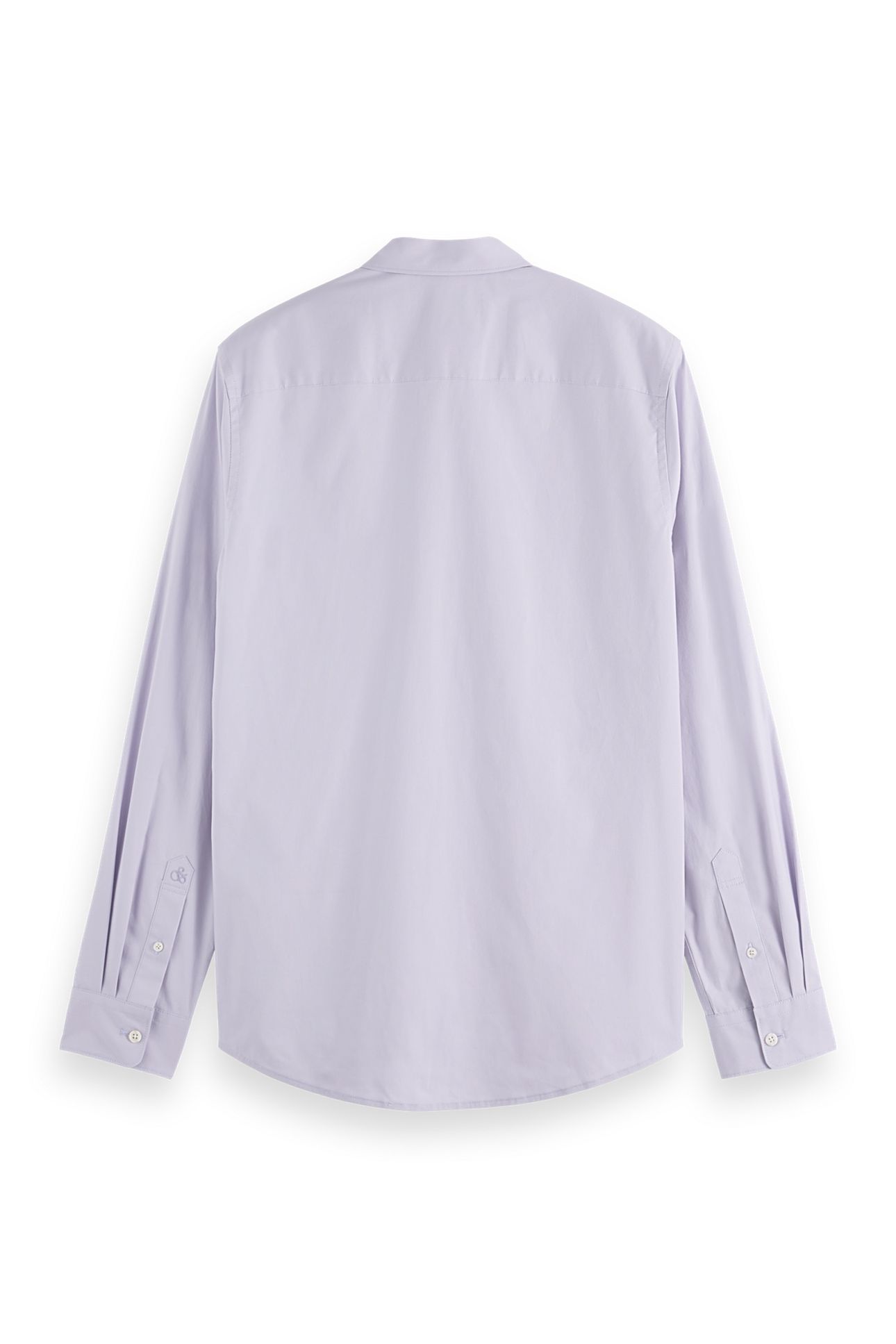 SEASONAL CORE SOLID SLIM FIT POPLIN SHIRT LANGUID LAVENDER 2