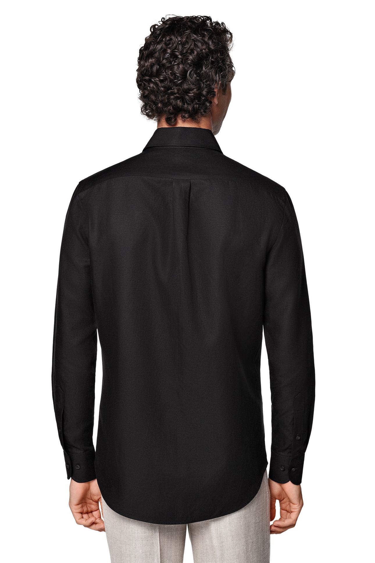 SHIRT-OVERSHIRT-LYOCELLBLACK CASUAL SHIRTS BLACK 7