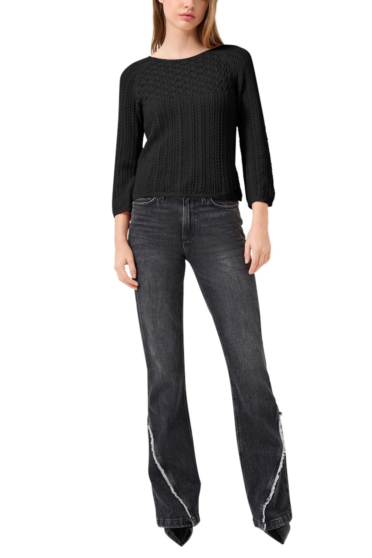 S.OLIVER-QS PULLOVER BLACK 2