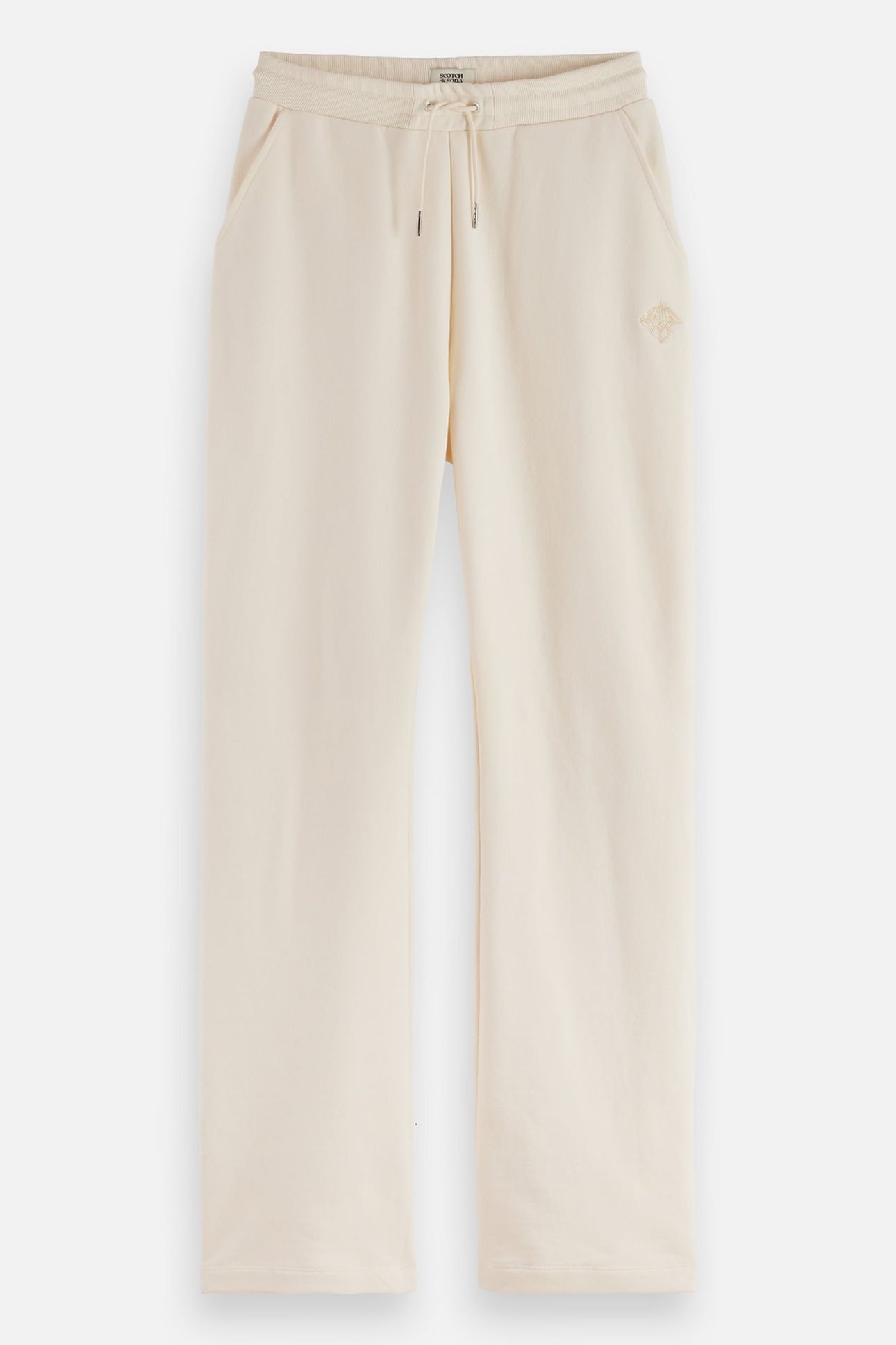 ARTWORK WIDE LEG SWEATPANTS OFF WHITE 4