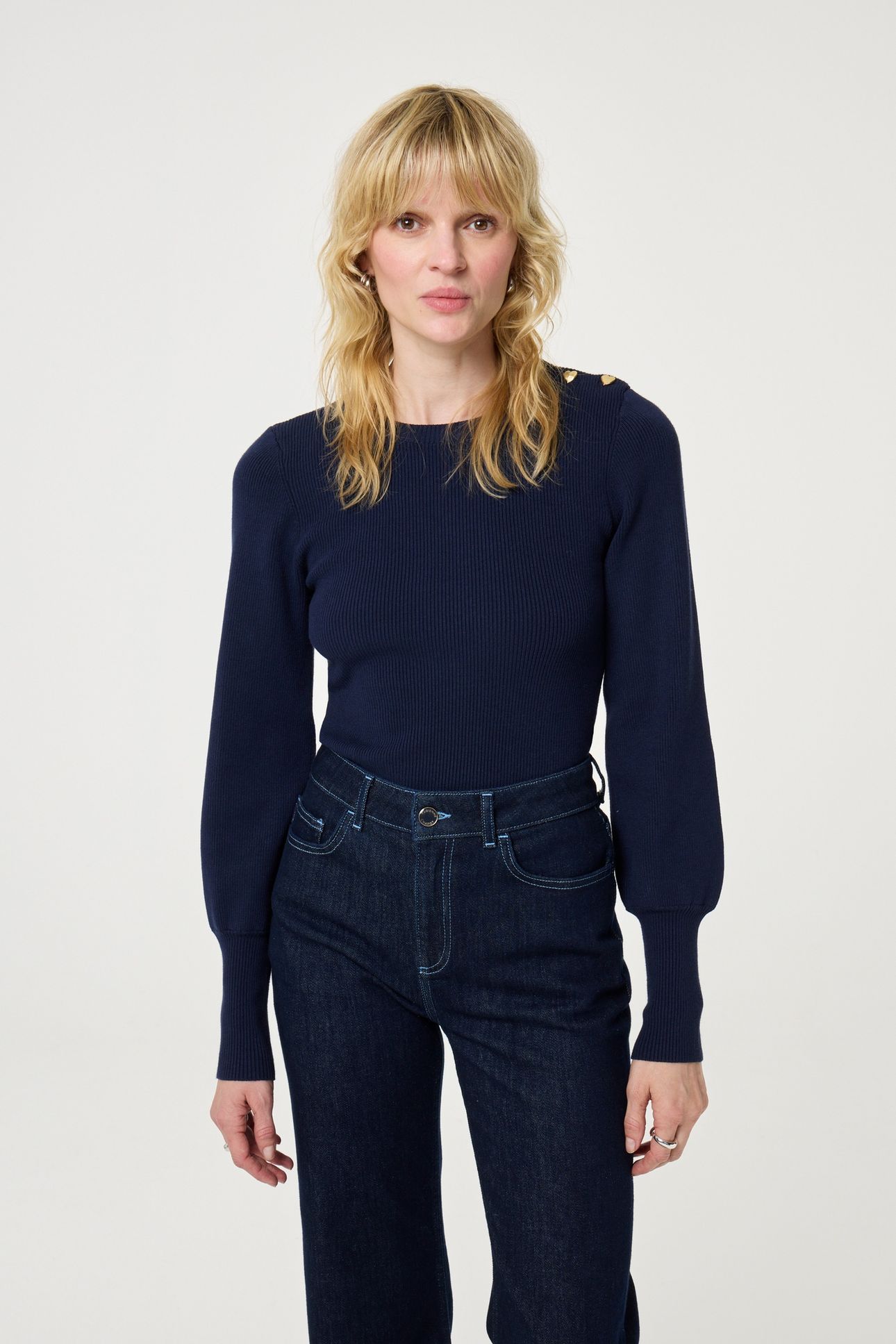 LILLIAN PULLOVER AFTER MIDNIGHT BLUE 4