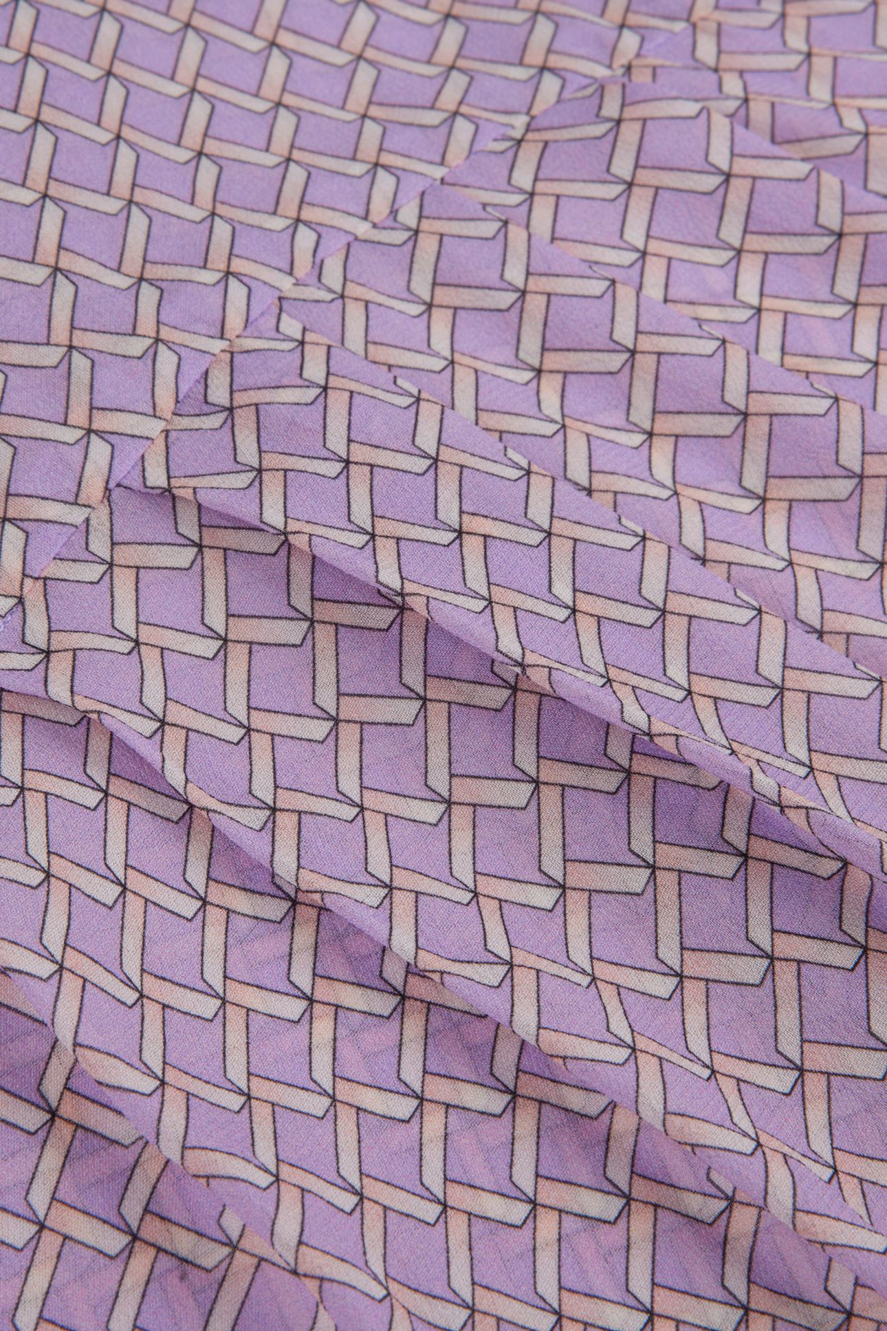 AMANDA SHIRT VOLUME SLEEVE LIGHT PURPLE PATTERN 4