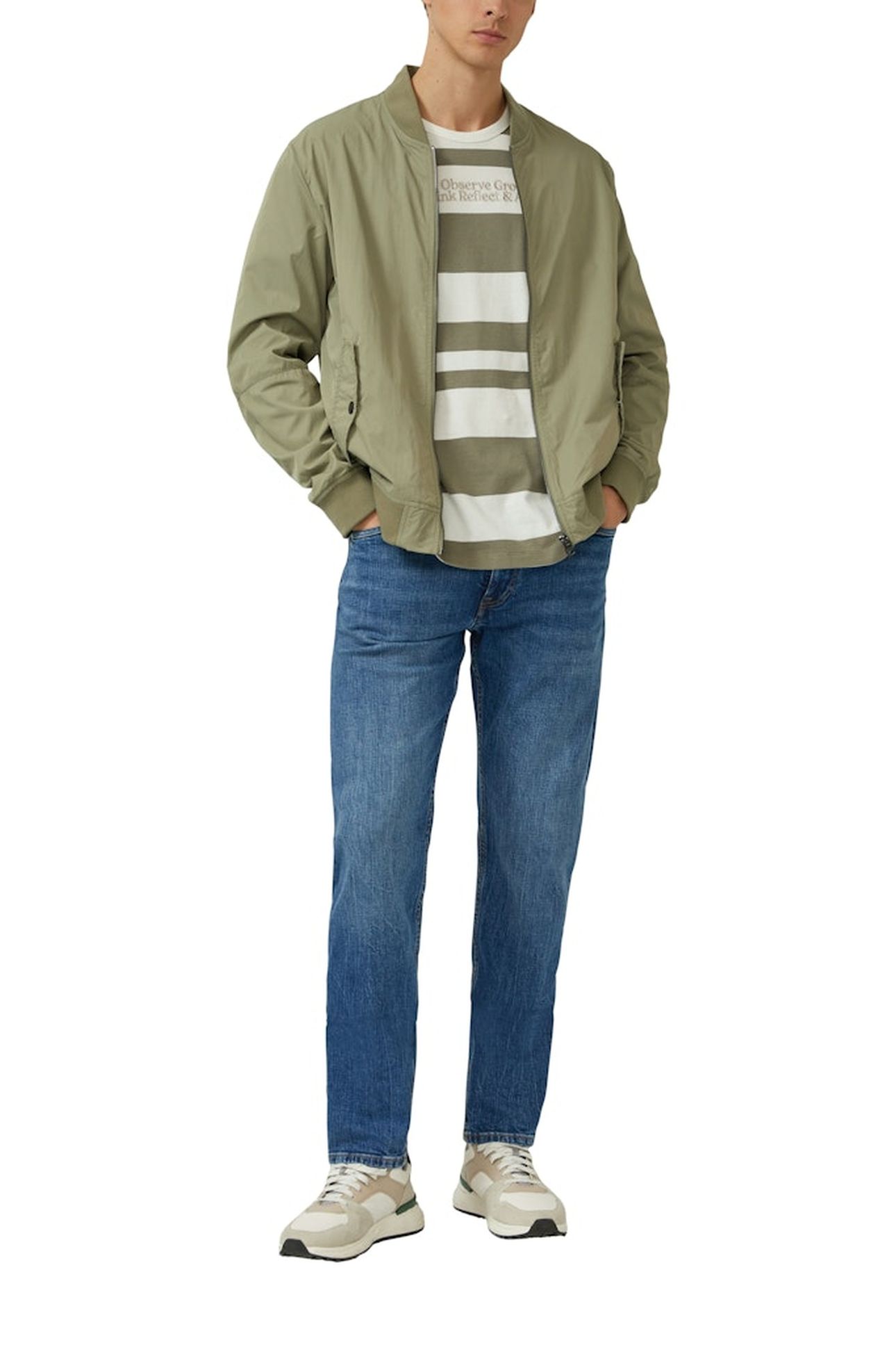 S.OLIVER JACKETS OUTDOOR ARMY GREEN 4