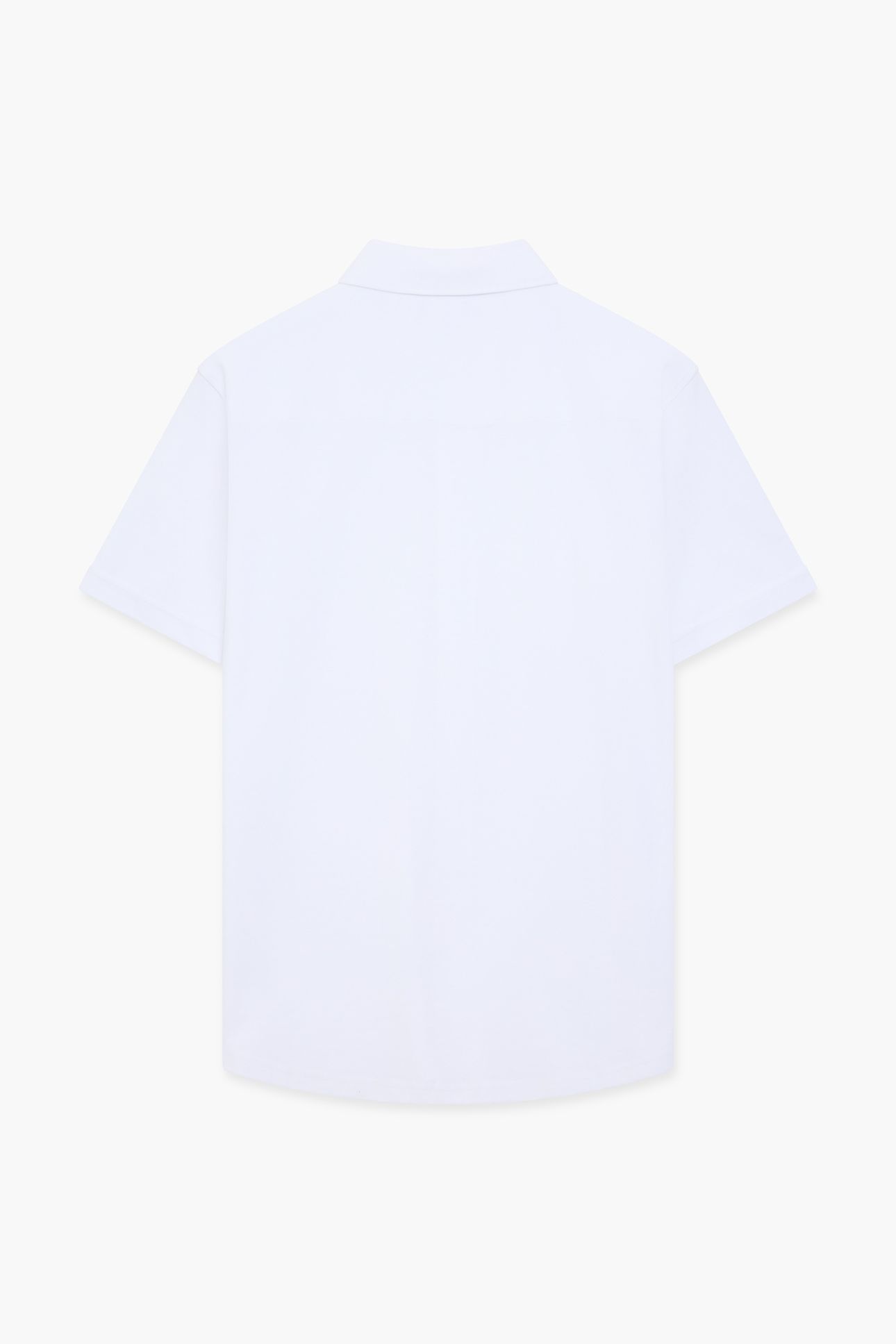 PIQUE SHIRT S/S WHITE 2