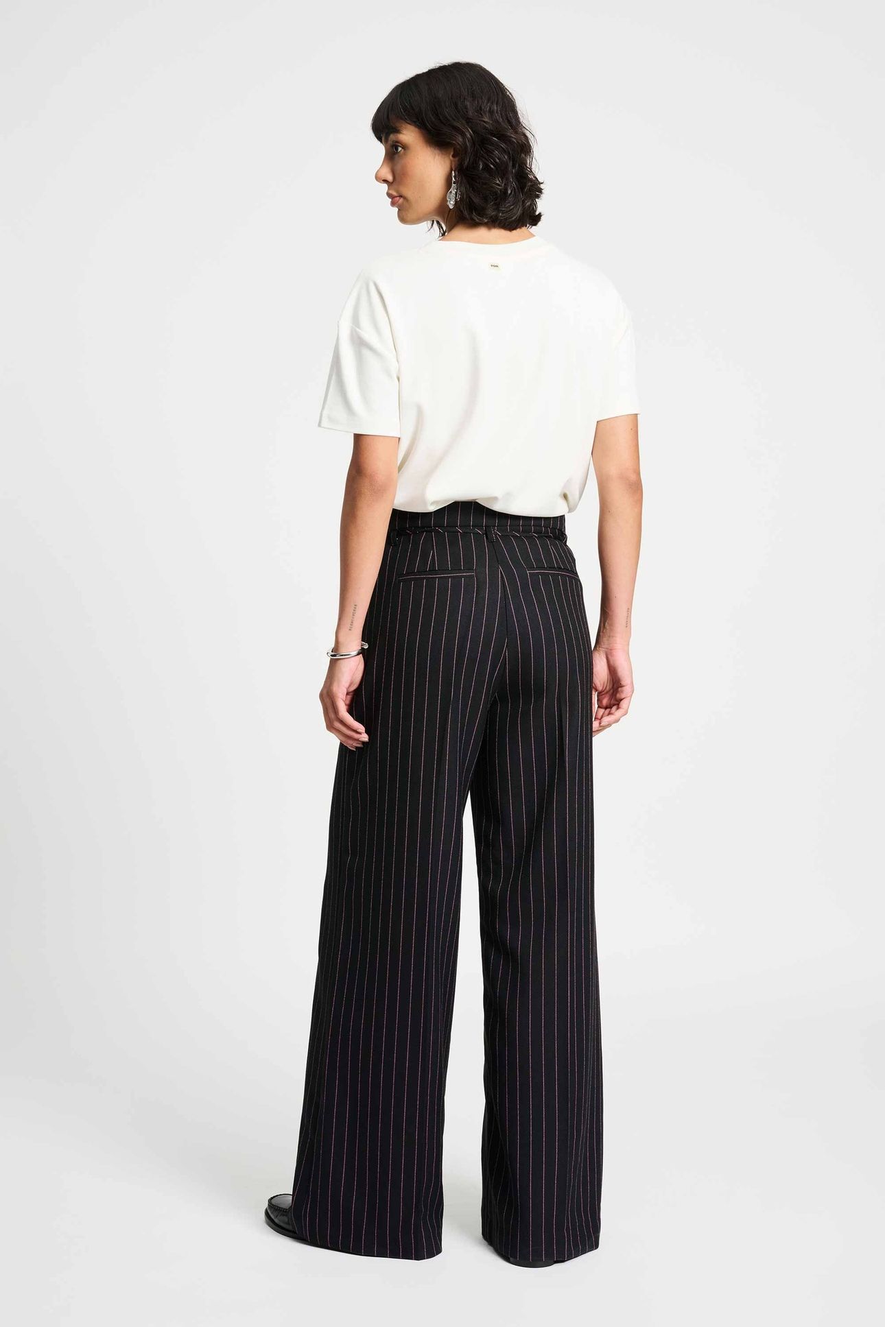PANTS - NOIR STRIPED 3