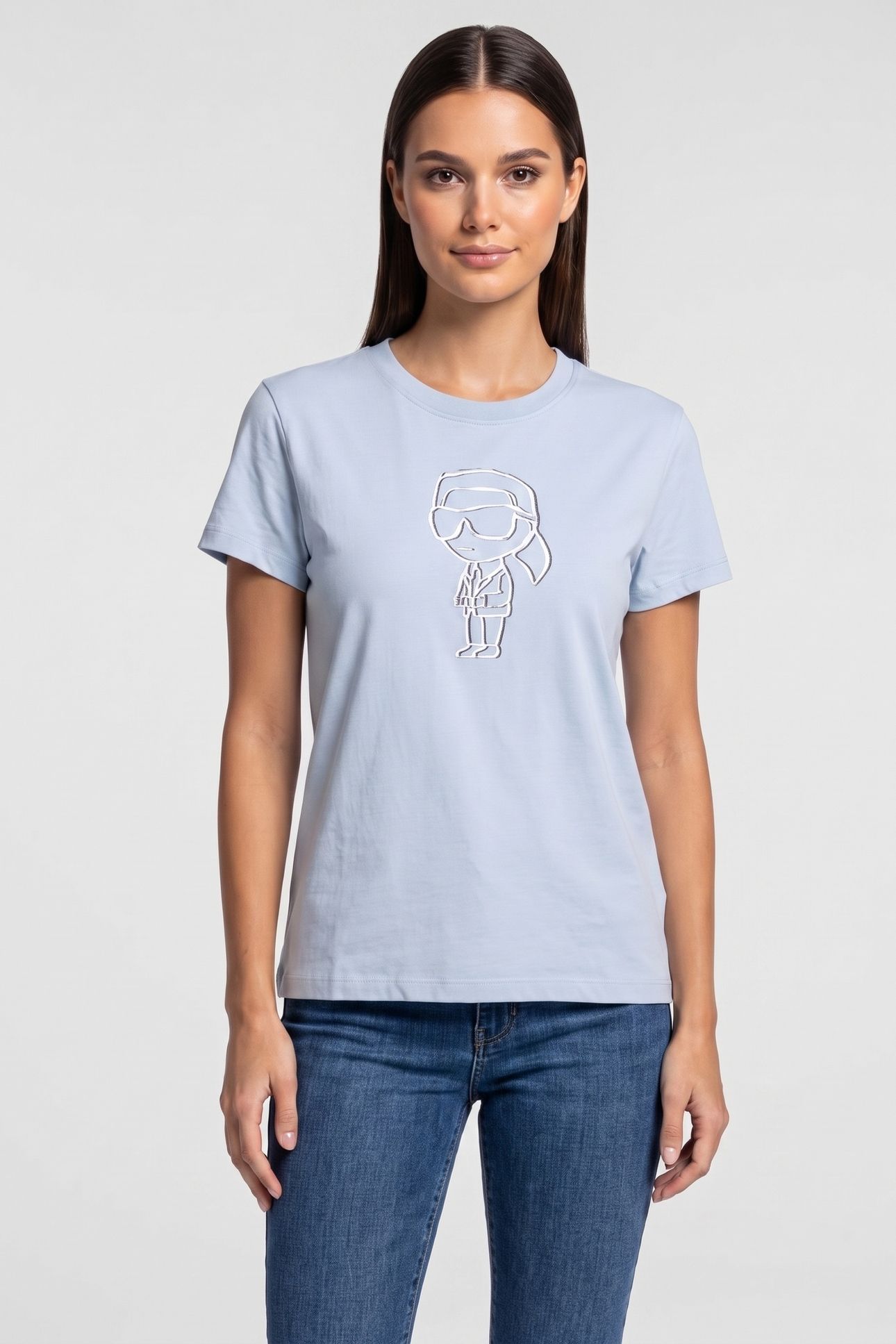 IKON SKETCH PRINT T-SHIRT WINDSURFER 1