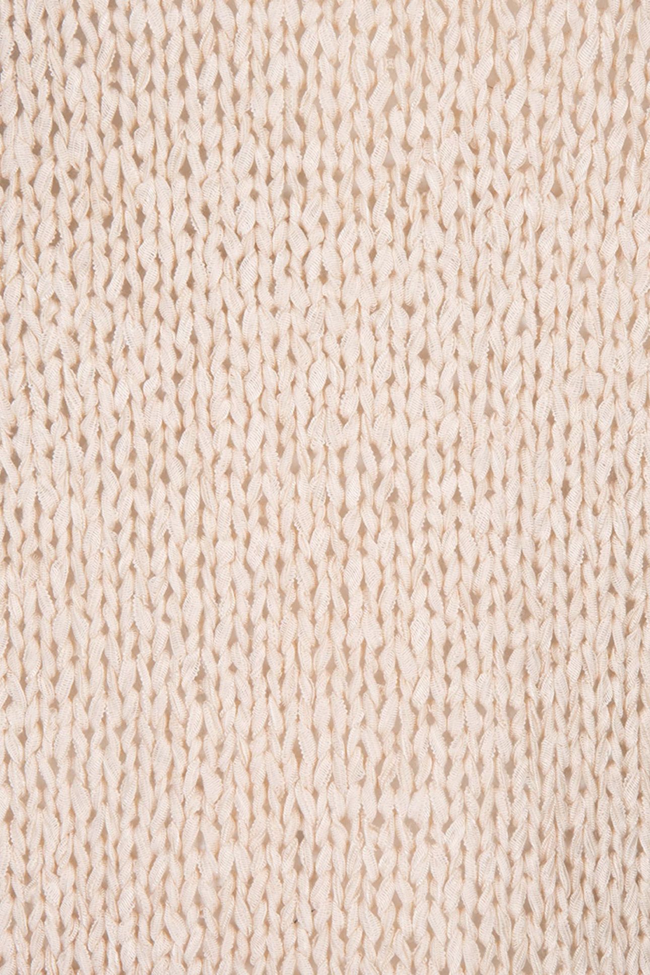 SWEATER V-NECK TAPE YARN SAND 8
