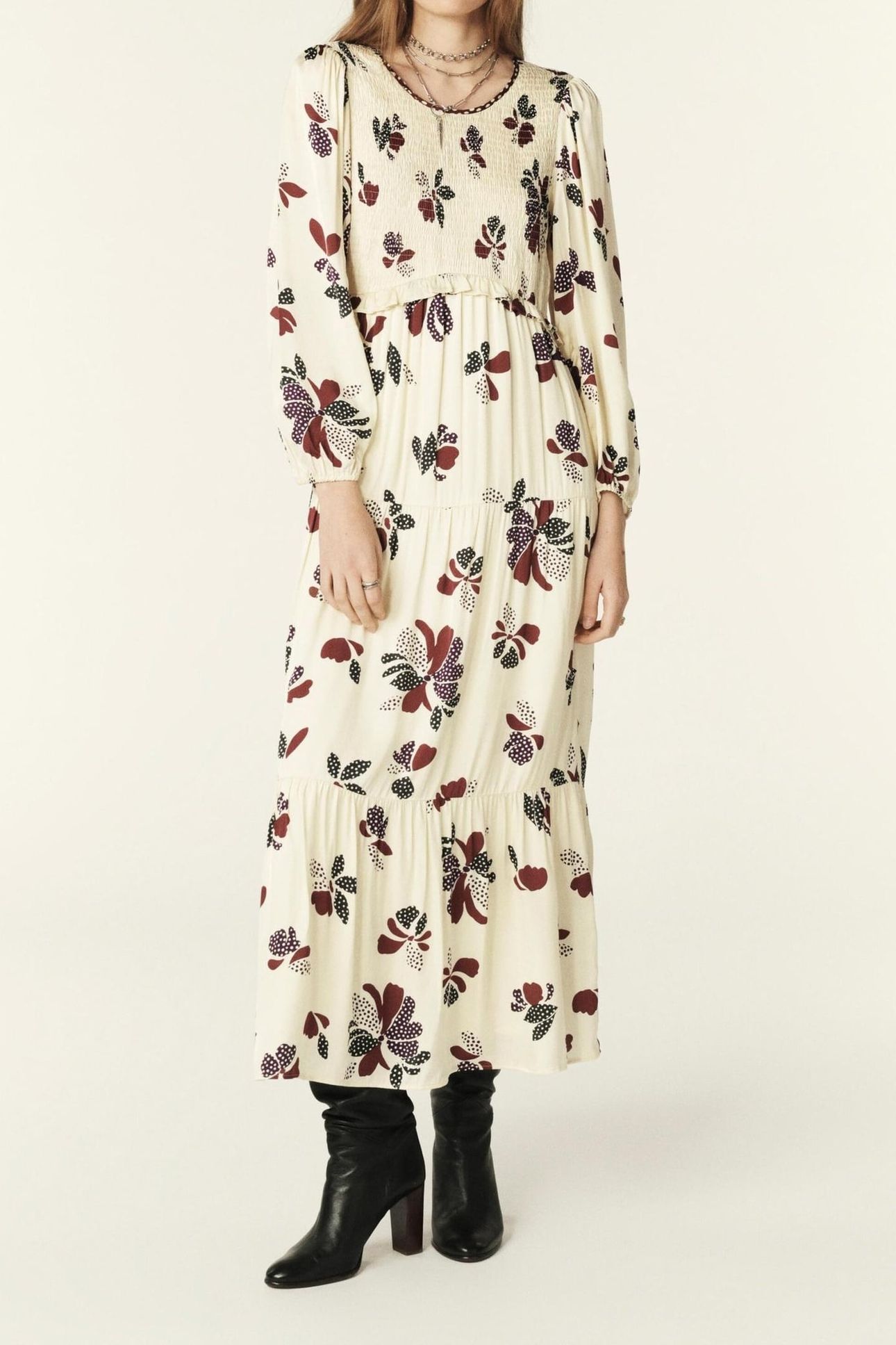 ROBE DAYA ECRU 1