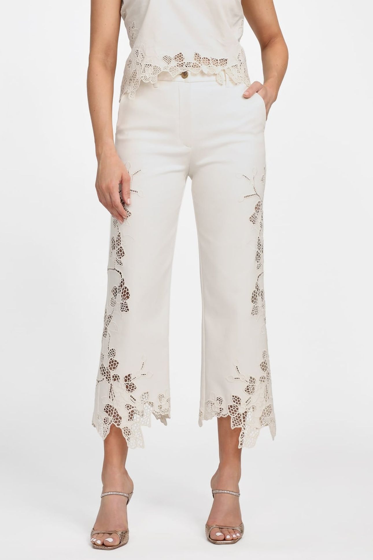 FARRAH EMBRO PANT SANDY SHORE 1