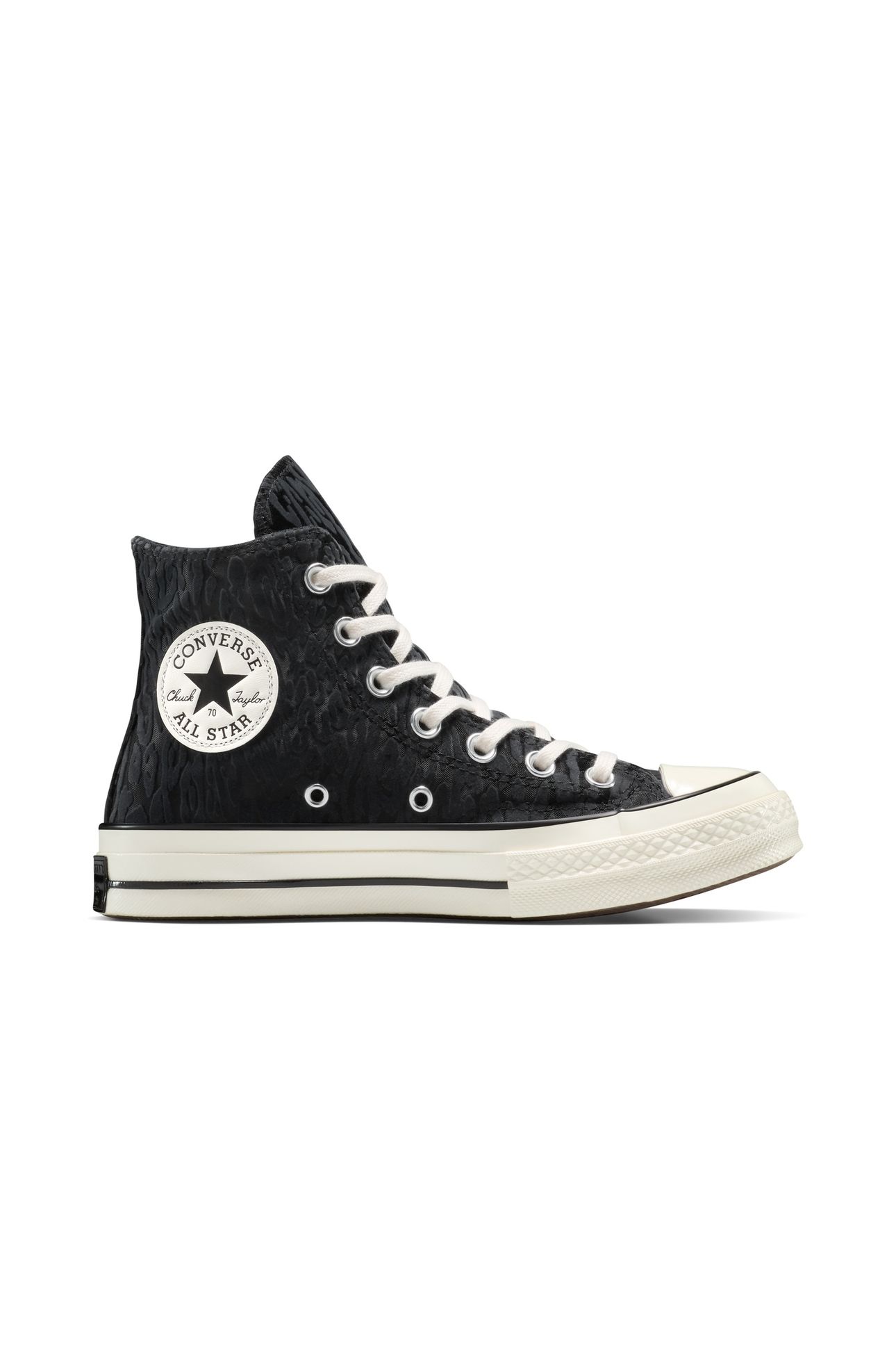 UNISEX CHUCK 70 HI BLACK/EGRET/TOTAL ECLIPSE 1