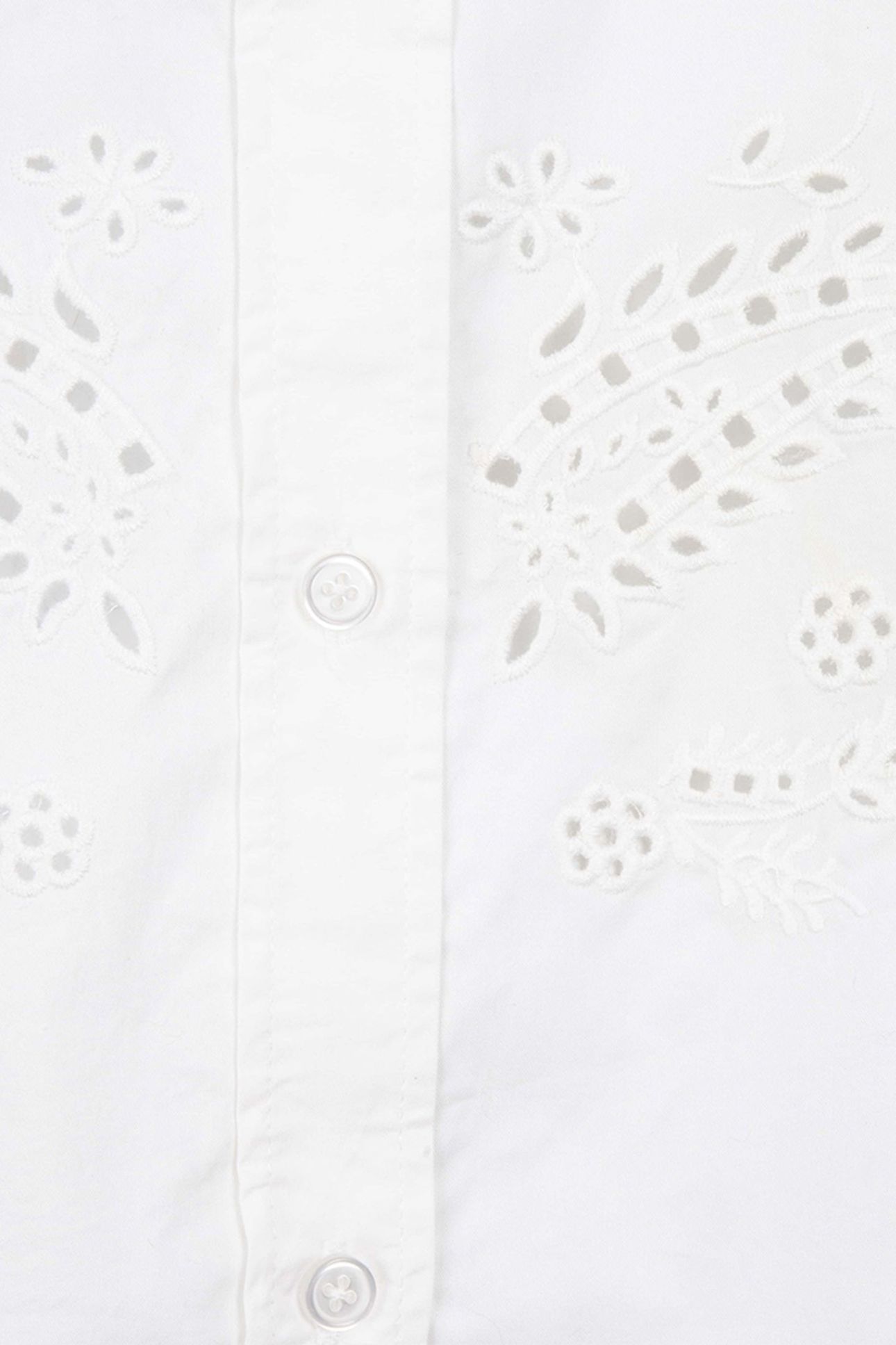 BLOUSE LONG BRODERIE ANGLAISE OFF WHITE 4