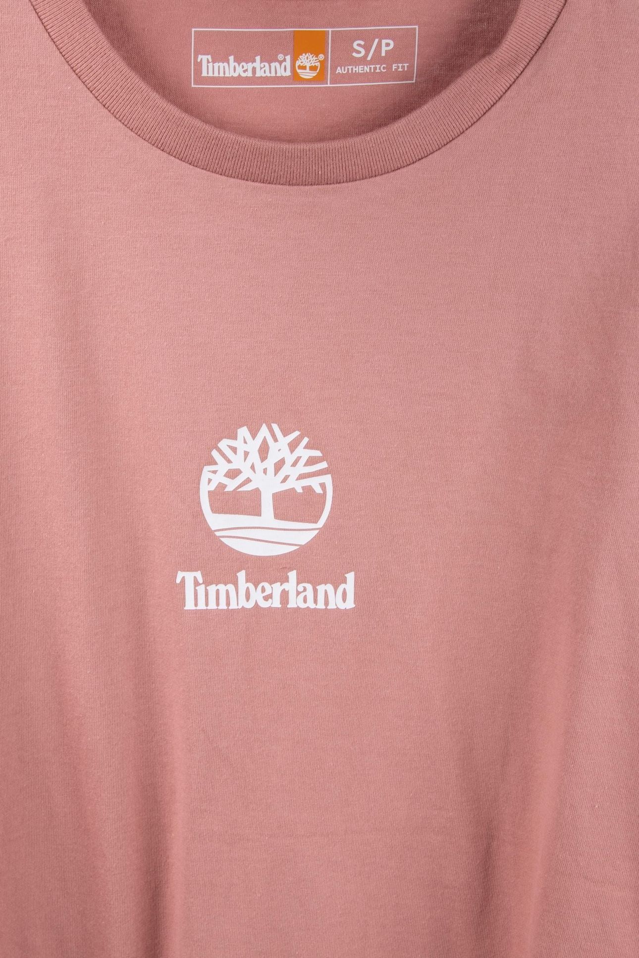 PRINT STACK LOGO SHORT SLEEVE TEE DARK PINK 4