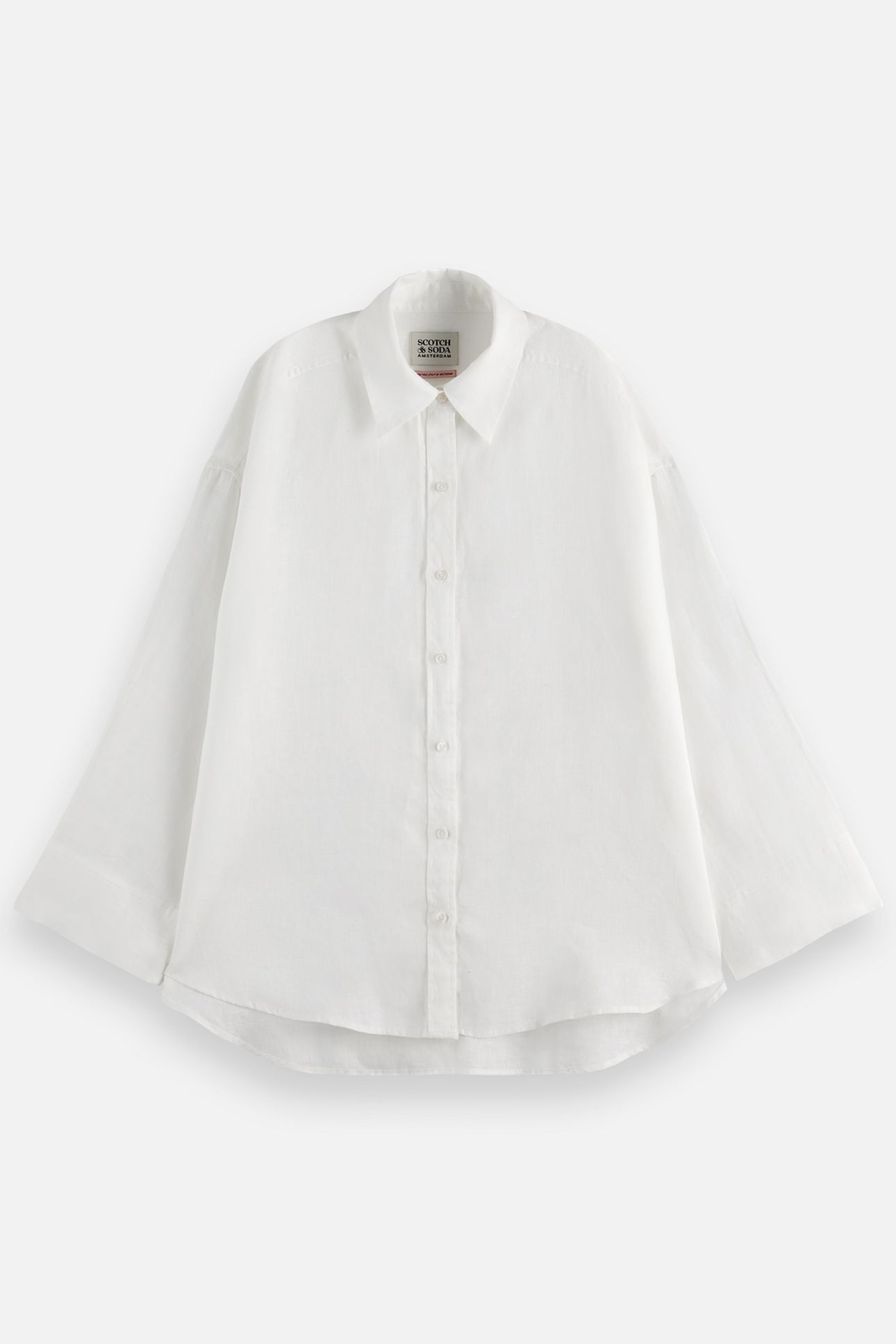 LINEN SHIRT WHITE/PASTEL 4