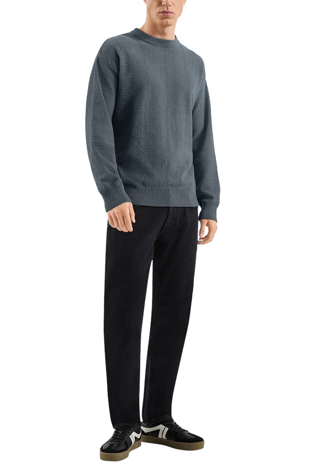 S.OLIVER-QS PULLOVER BLUE 3