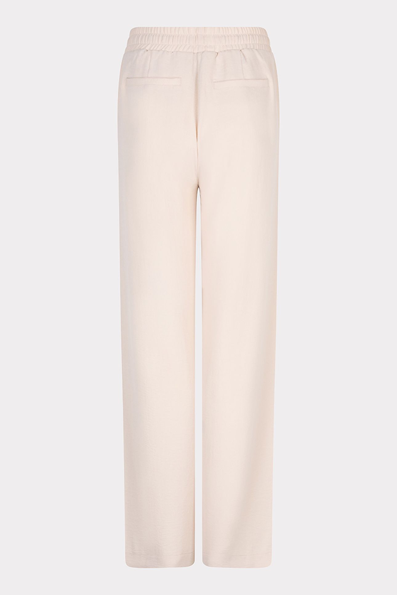 TROUSERS WIDE ELASTIC CRINKLE SAND 5