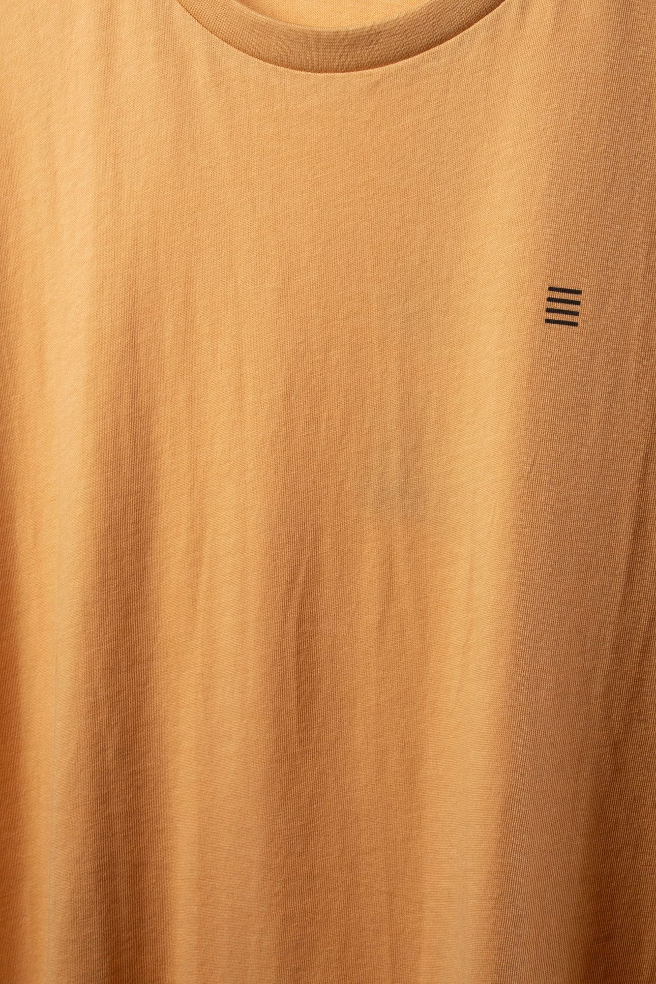 T-SHIRT CREWNECK SOLID BASIC YELLOW 4