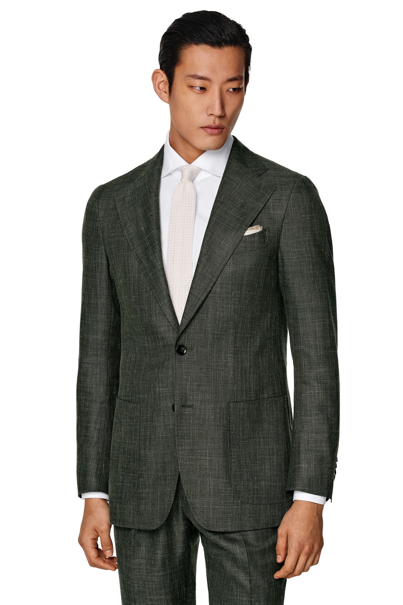 SUIT-GREEN NESTED SUITS DARK GREEN 3
